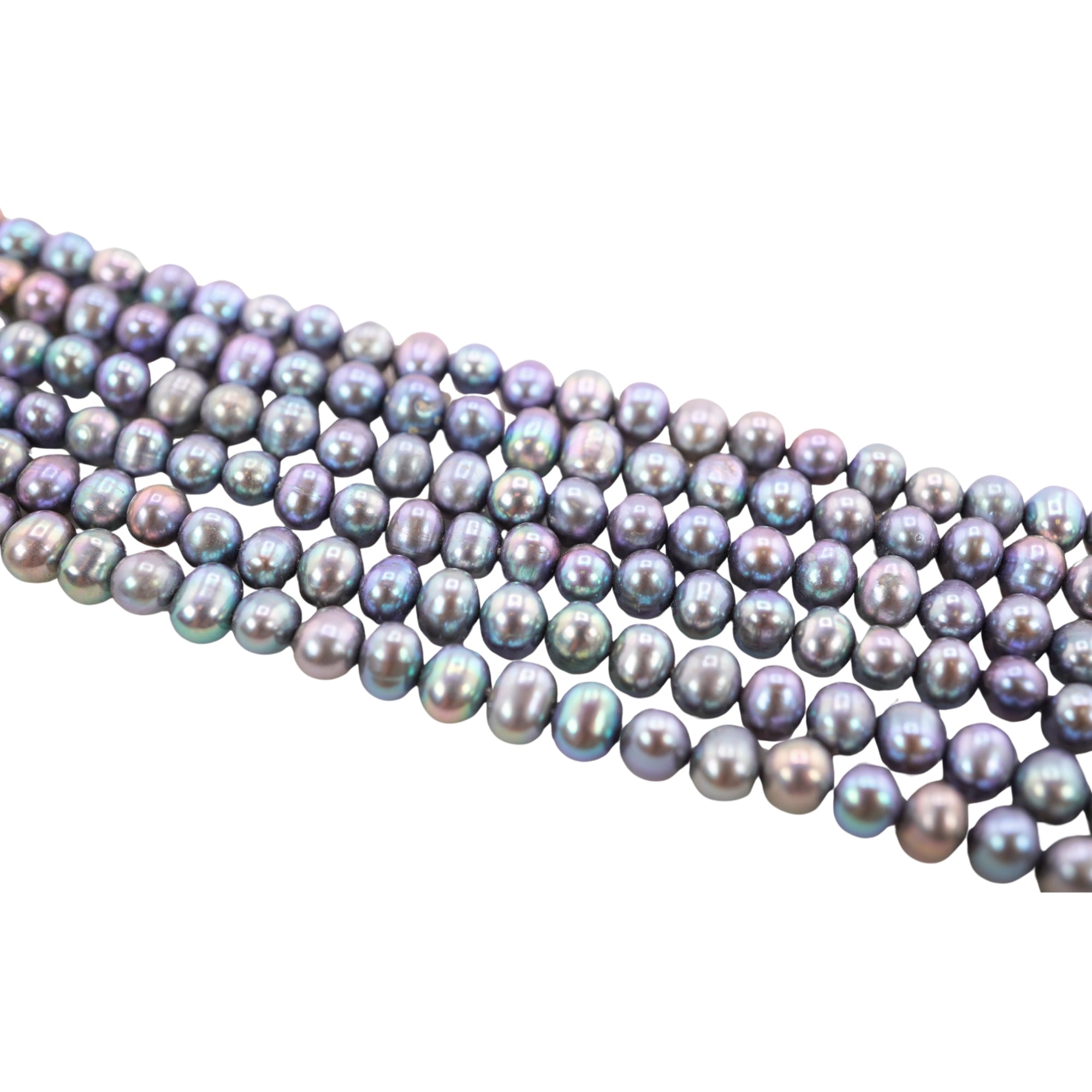 Peacock Potato Freshwater Pearls Beads