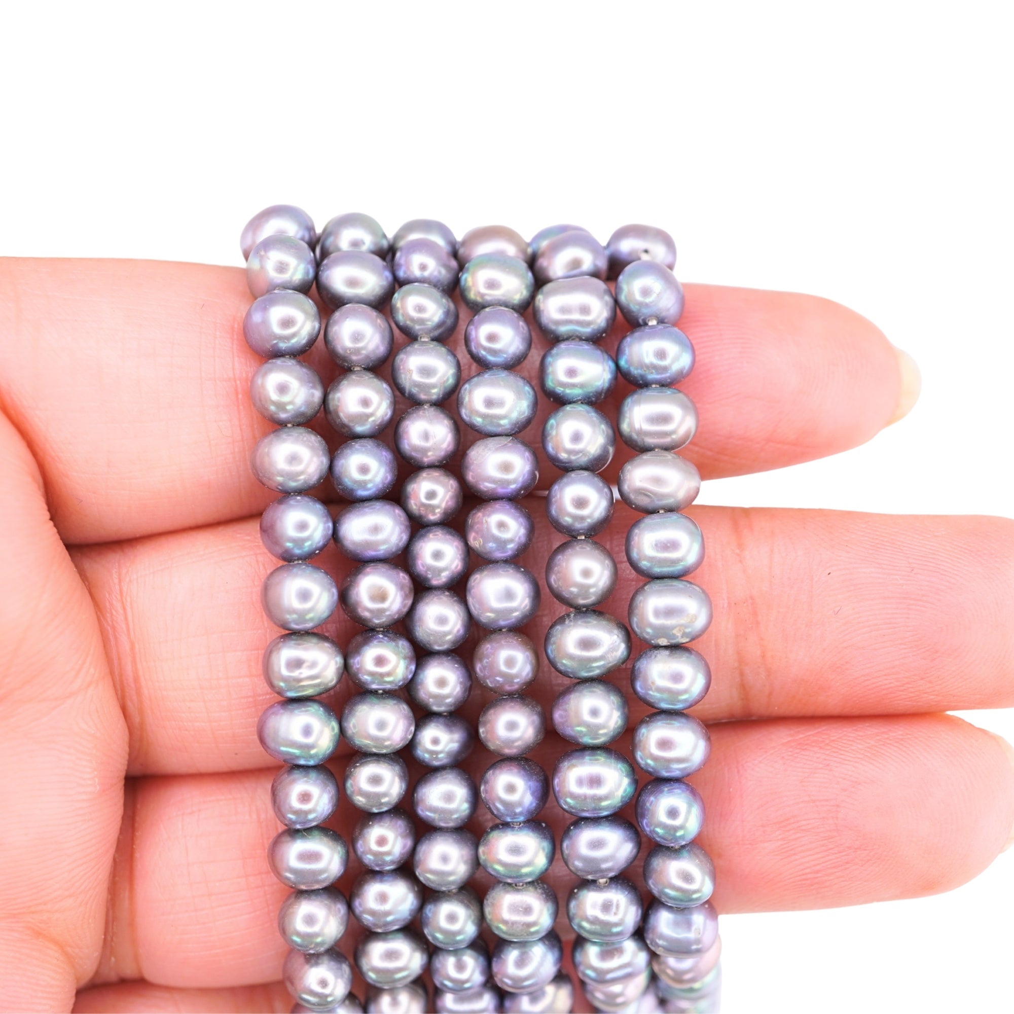 Peacock Potato Freshwater Pearls Beads