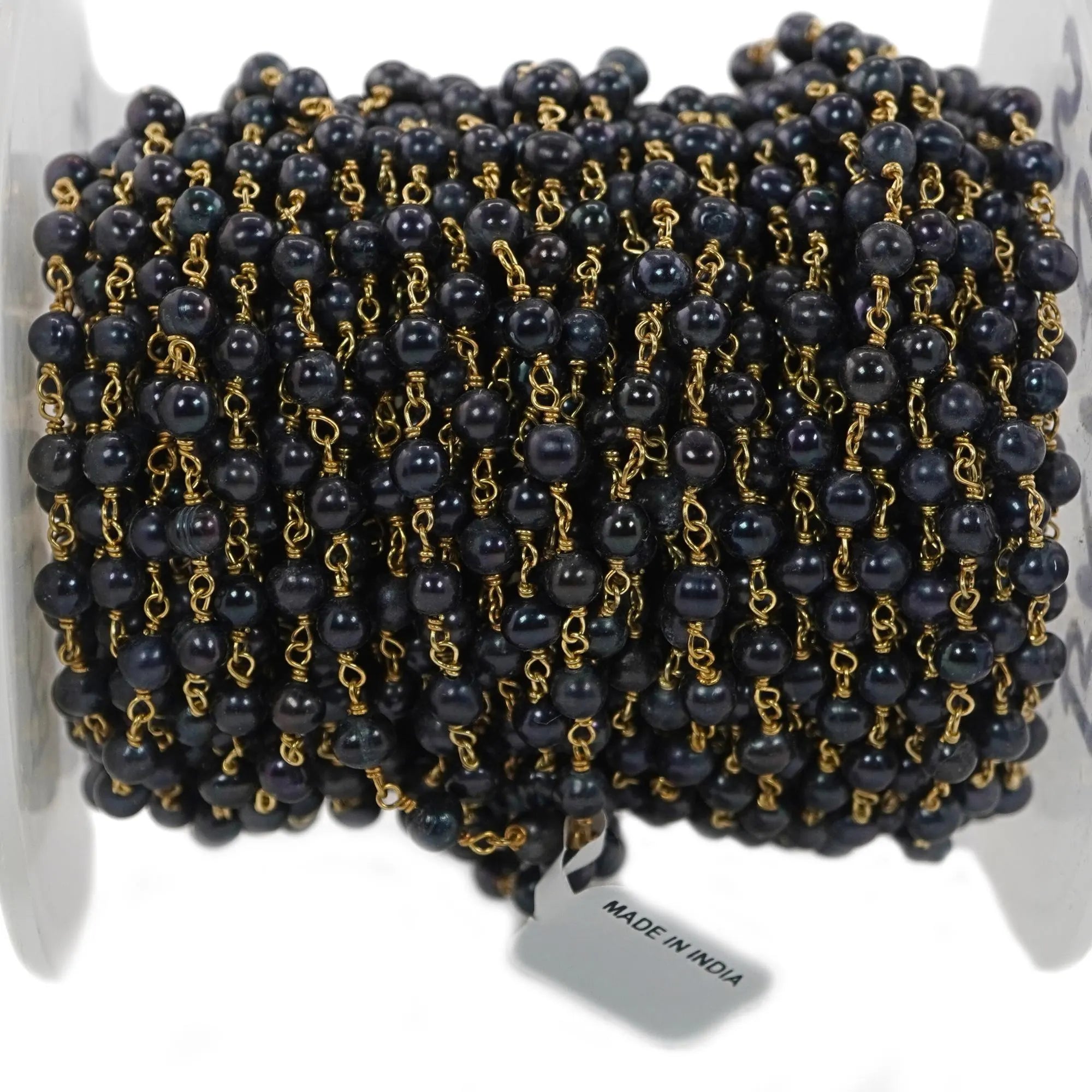 Freshwater pearl chain for jewelry making