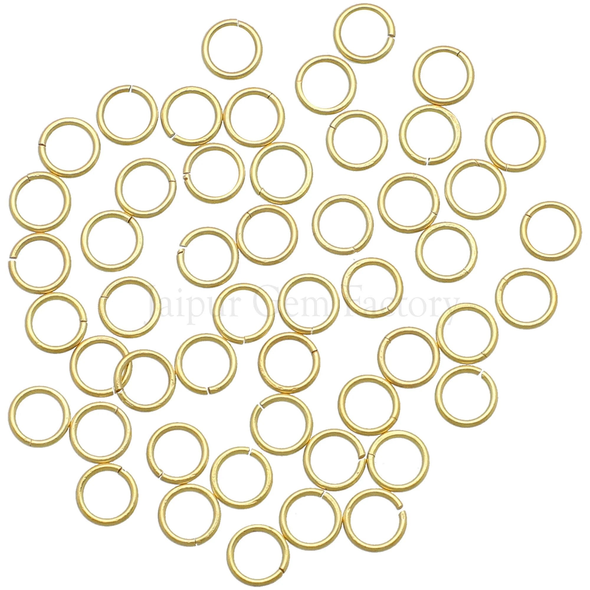 Gold Plated Sterling Silver Jump Ring