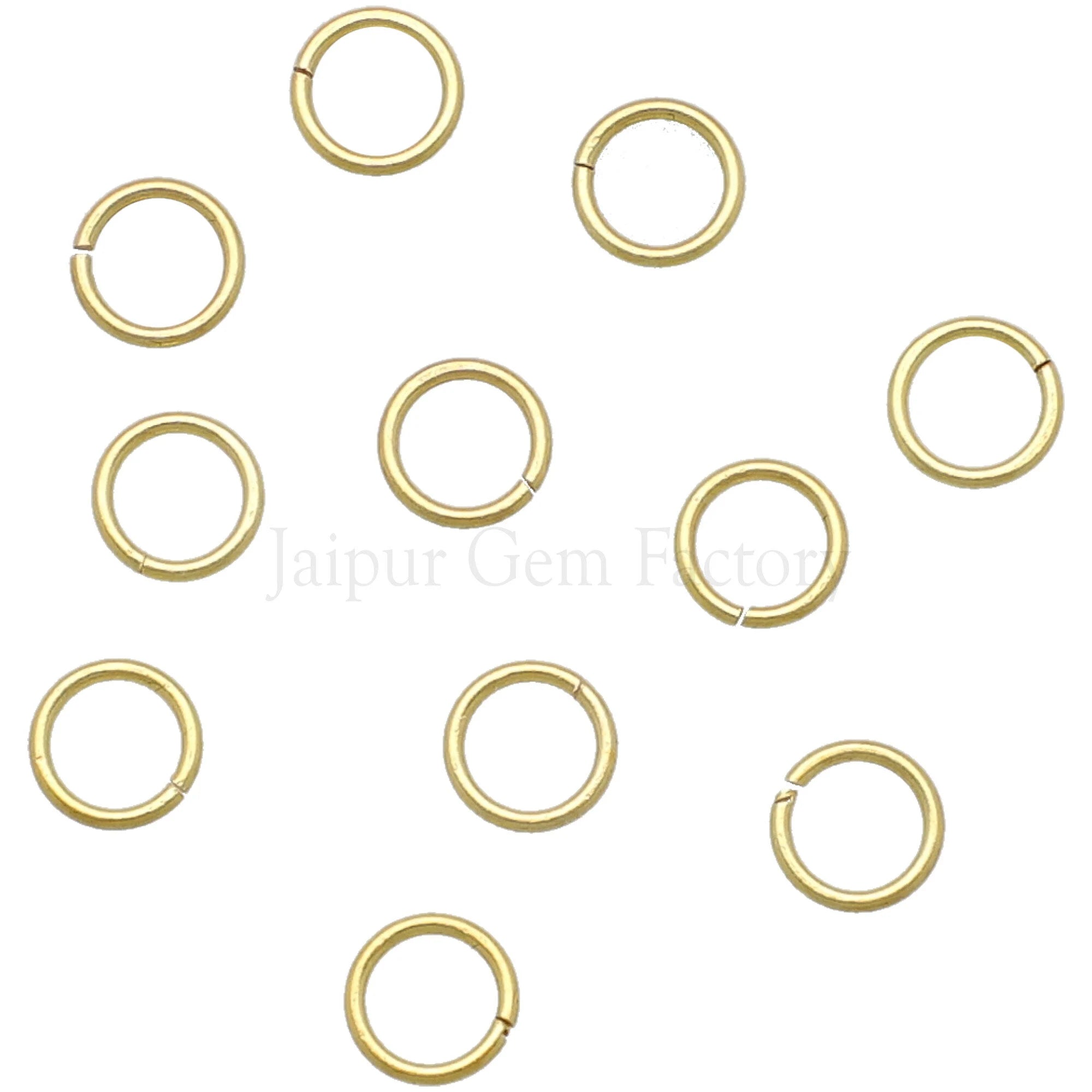 Gold Plated Sterling Silver Jump Ring