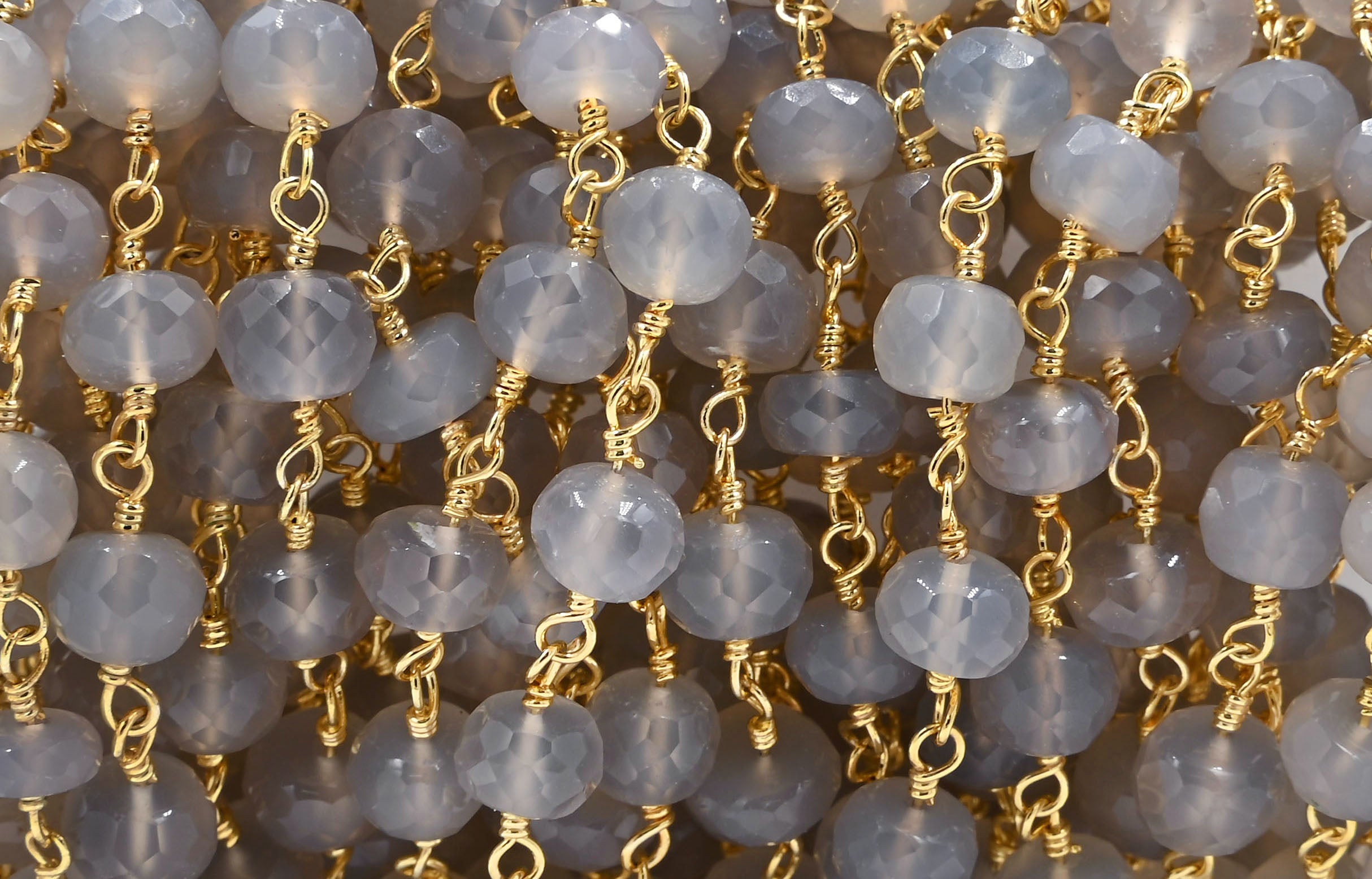 Gold Plated Brass Chain by the Foot