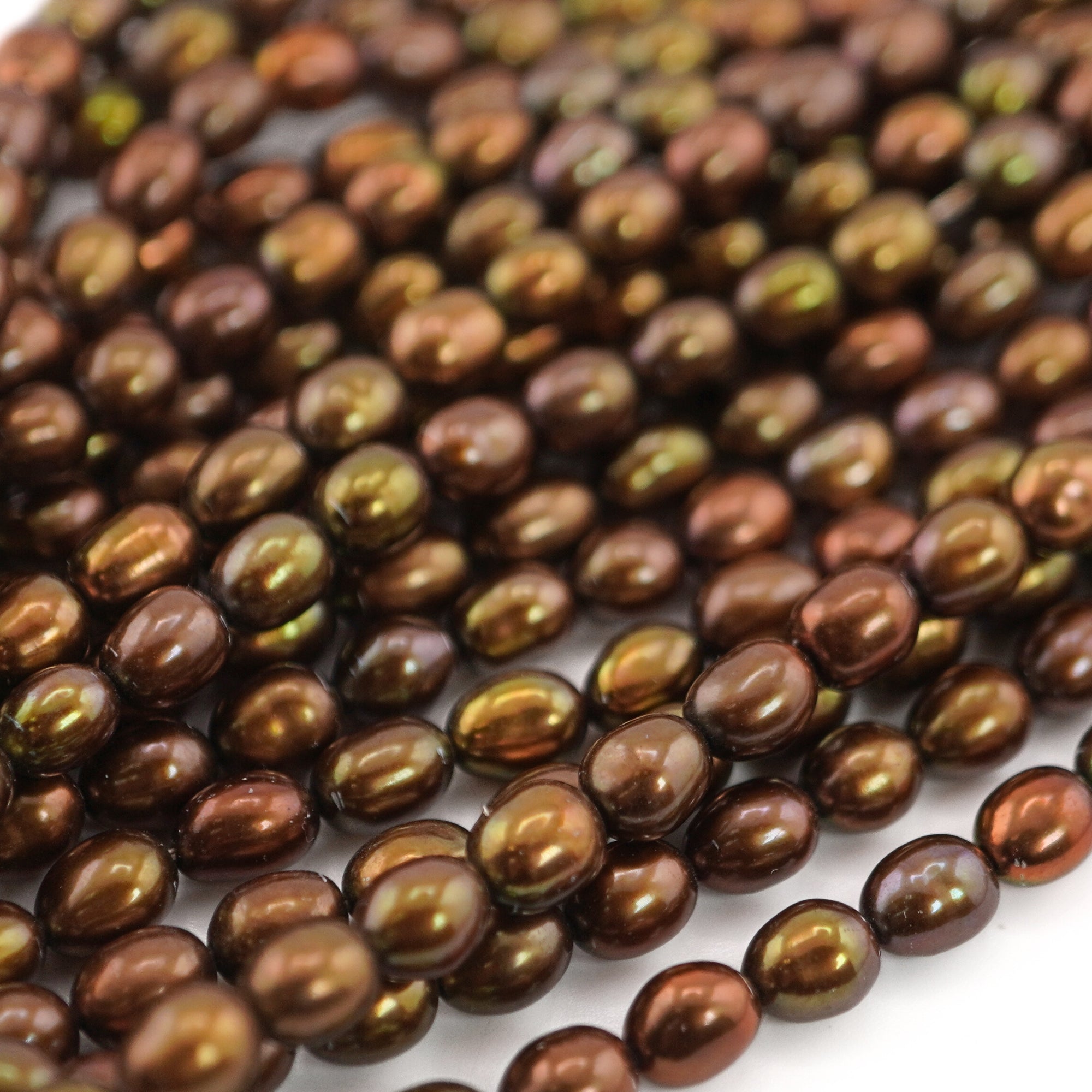 Golden Beads for DIY Crafts