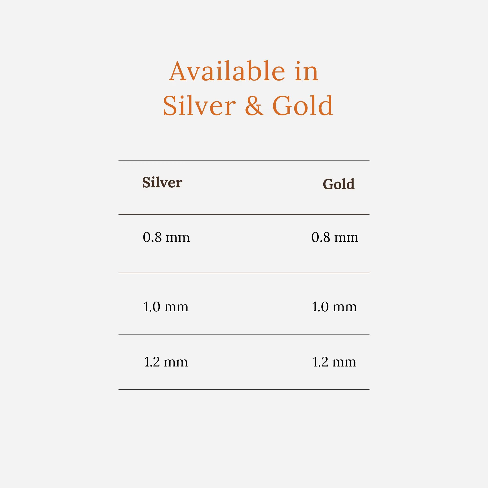 Gold or Silver French Wire