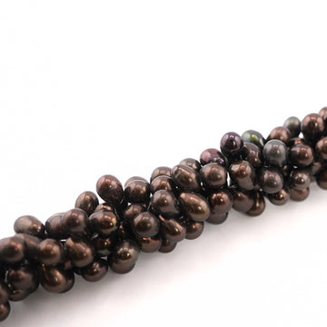 Handcrafted jewelry with chocolate pearls