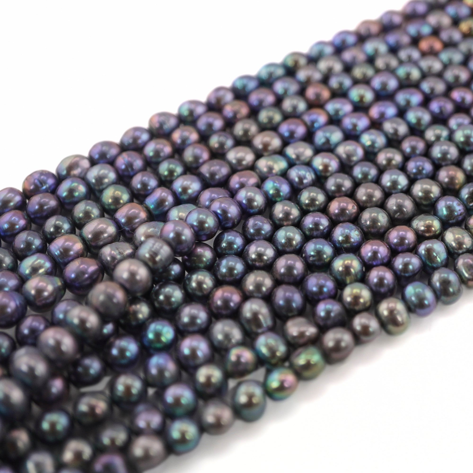 High Quality Natural Peacock Freshwater Beads