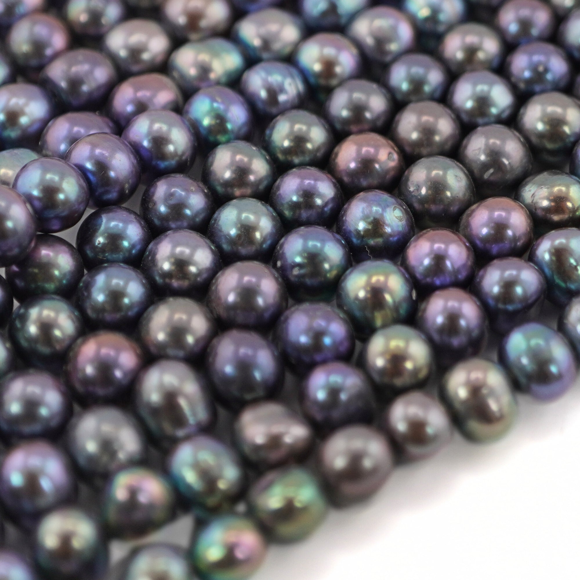 High Quality Natural Peacock Freshwater Real Beads