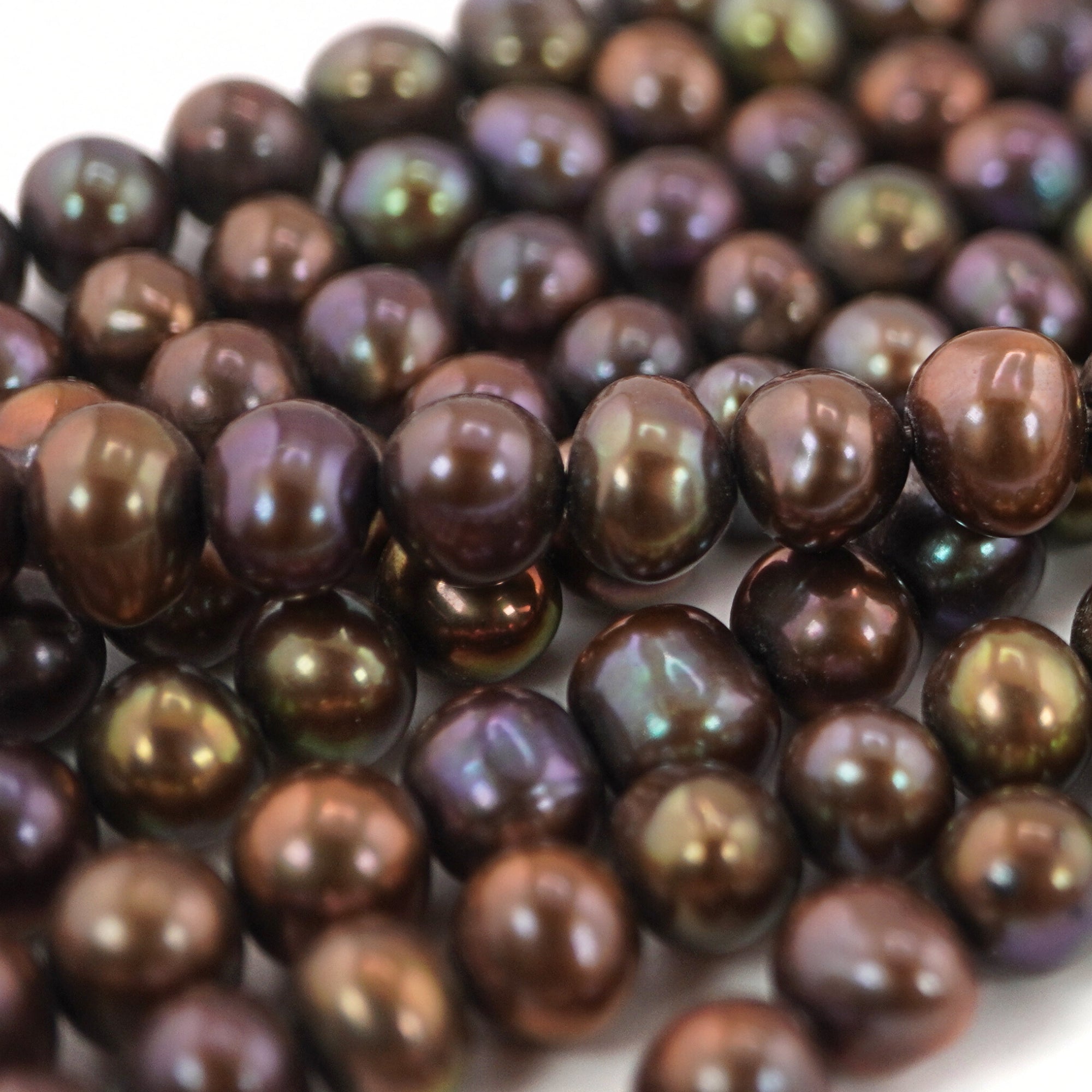 High quality peacock pearls beads