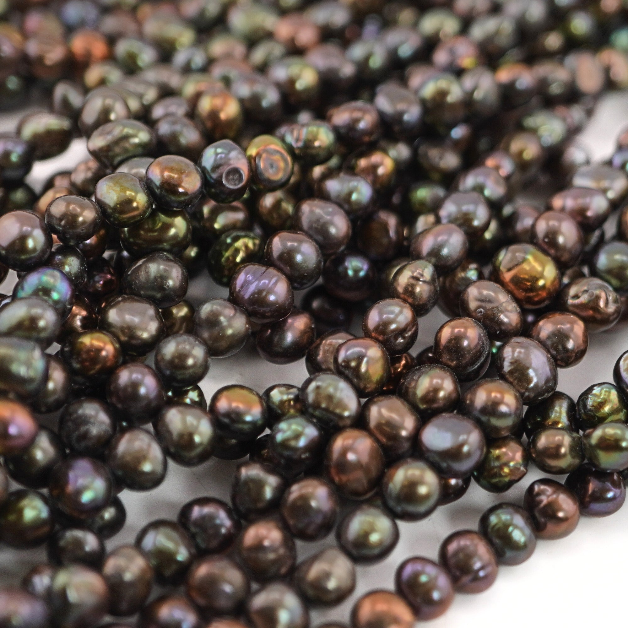 Iridescent Baroque Freshwater Pearls