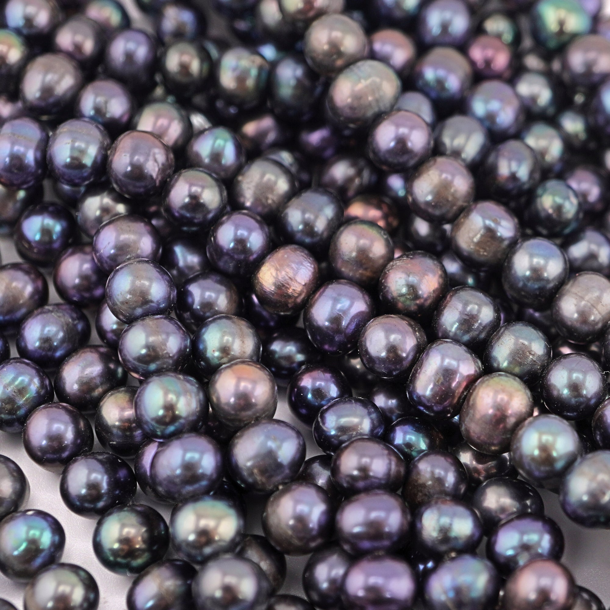 Jewelry Made with 6.5 MM Peacock Pearls