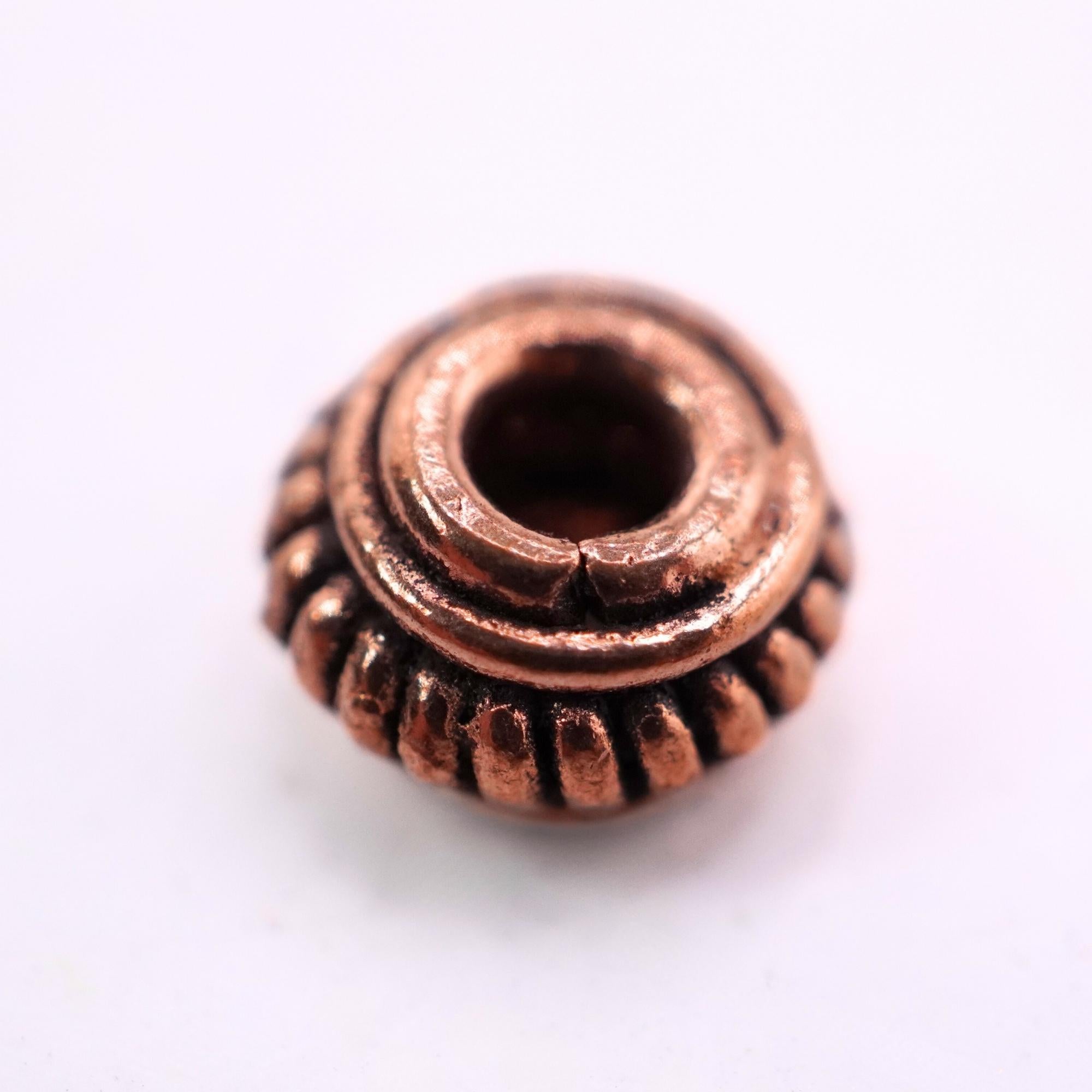 Jewelry making antique copper beads