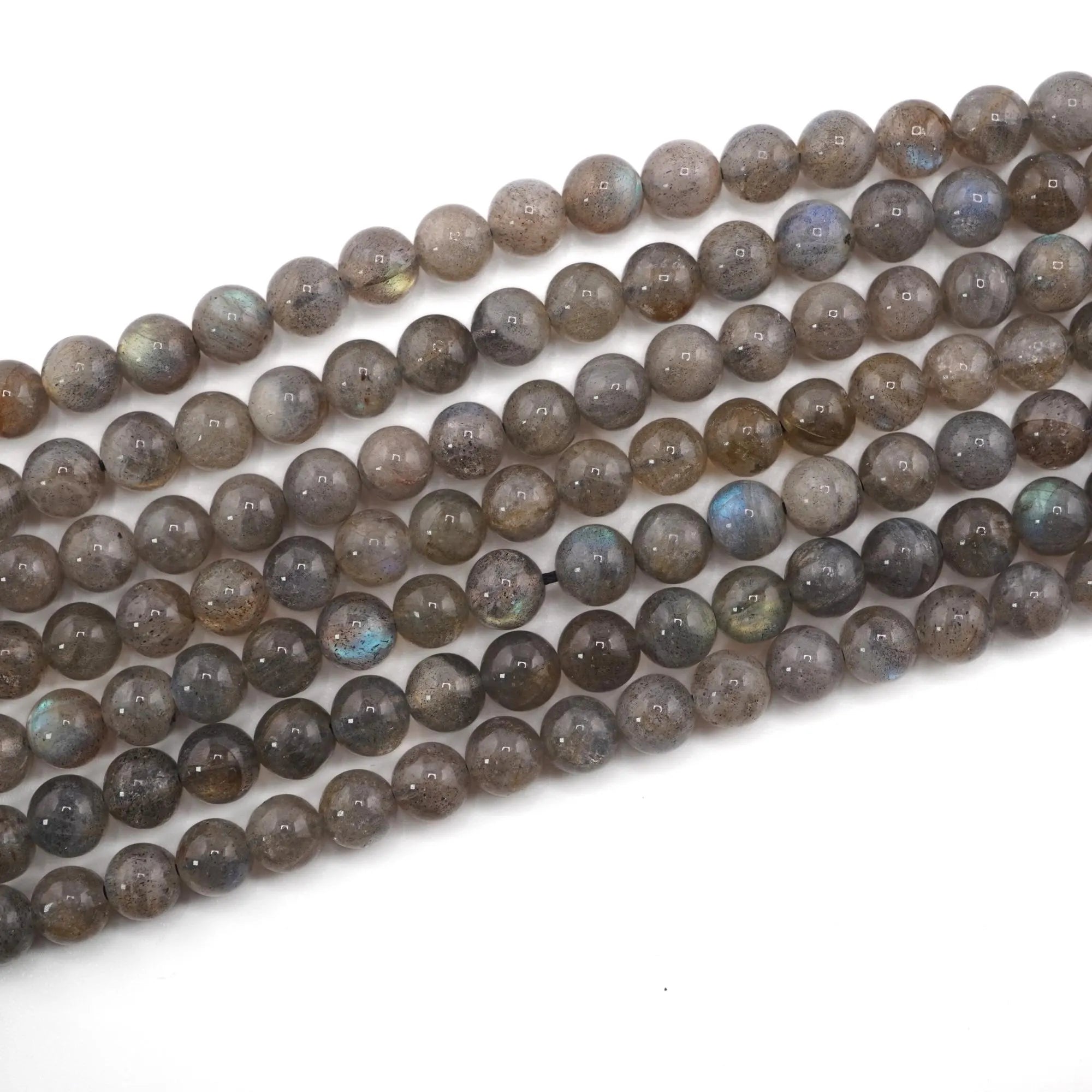 Labradorite Round Shape Gemstone Strand Beads