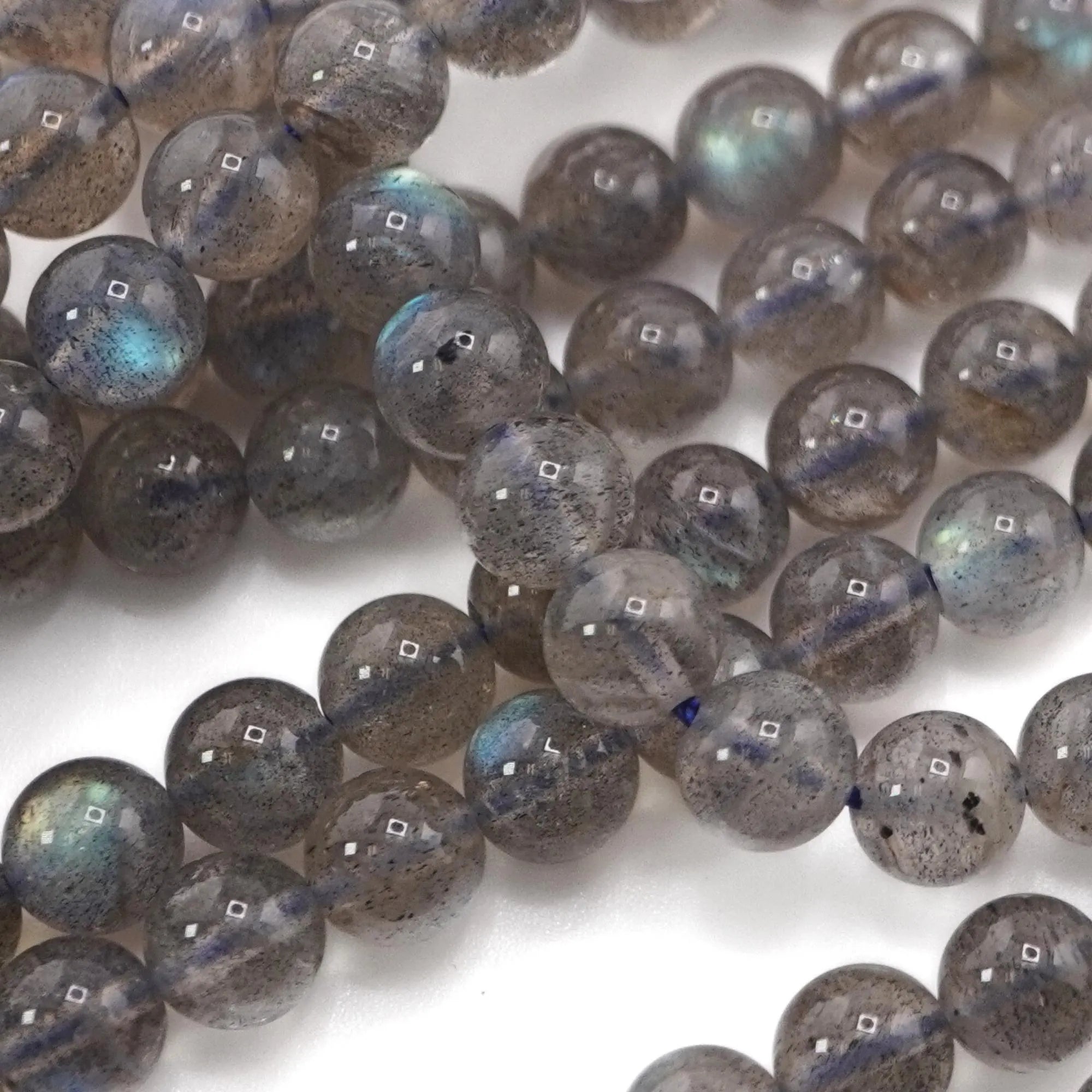 Labradorite Round Shape Gemstone Strand Beads