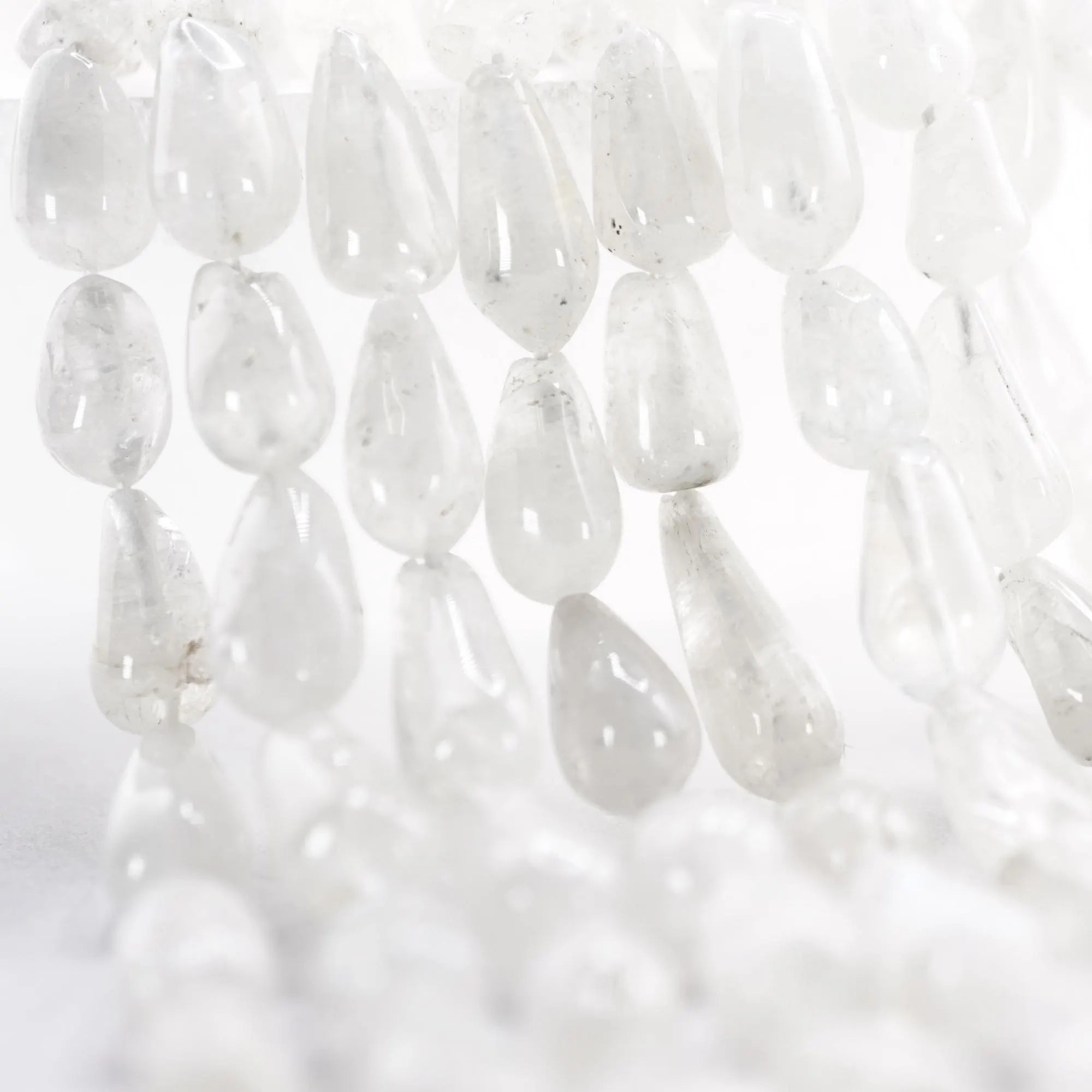 Moonstone gemstone beads teardrop cut wholesale