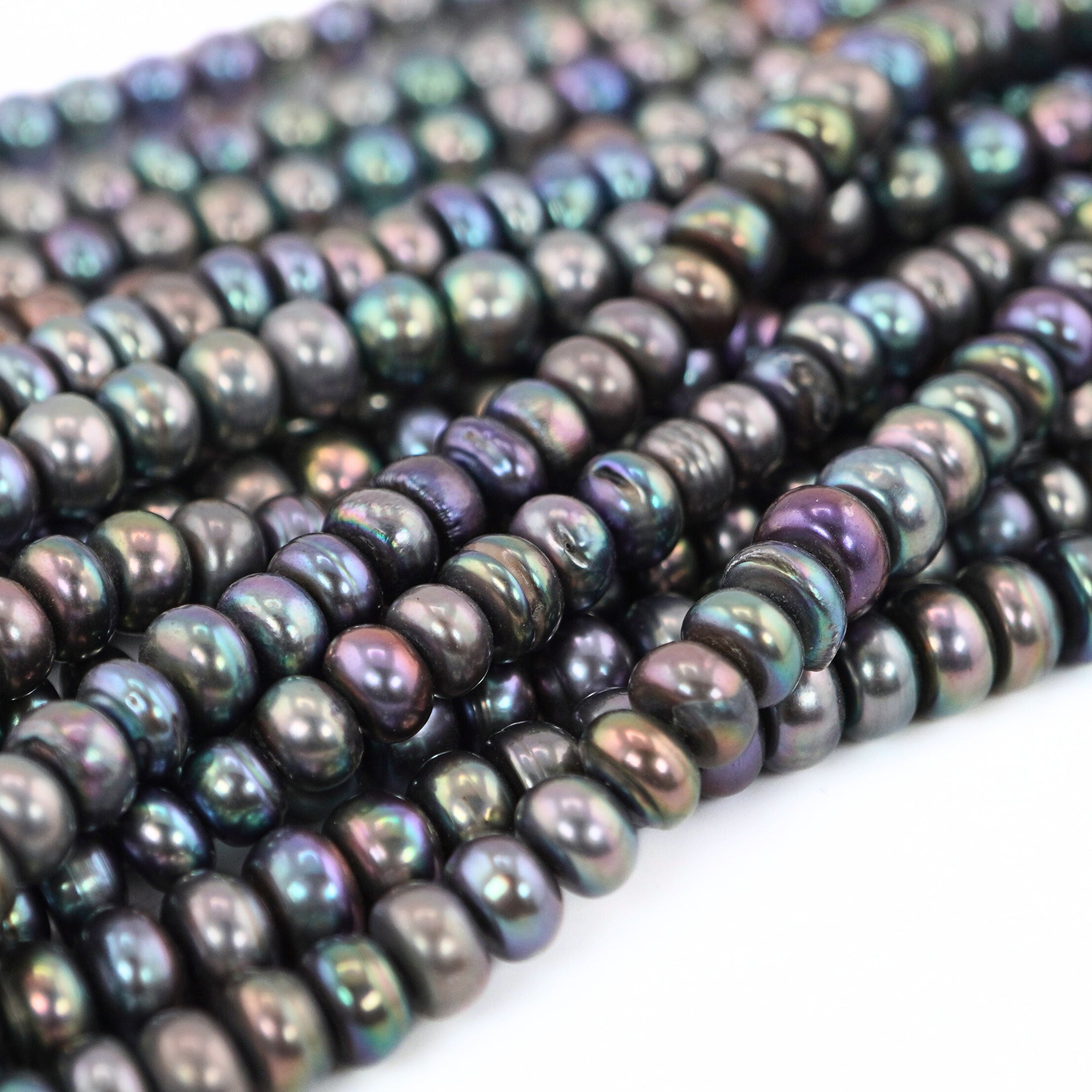 Natural Freshwater Peacock Pearls