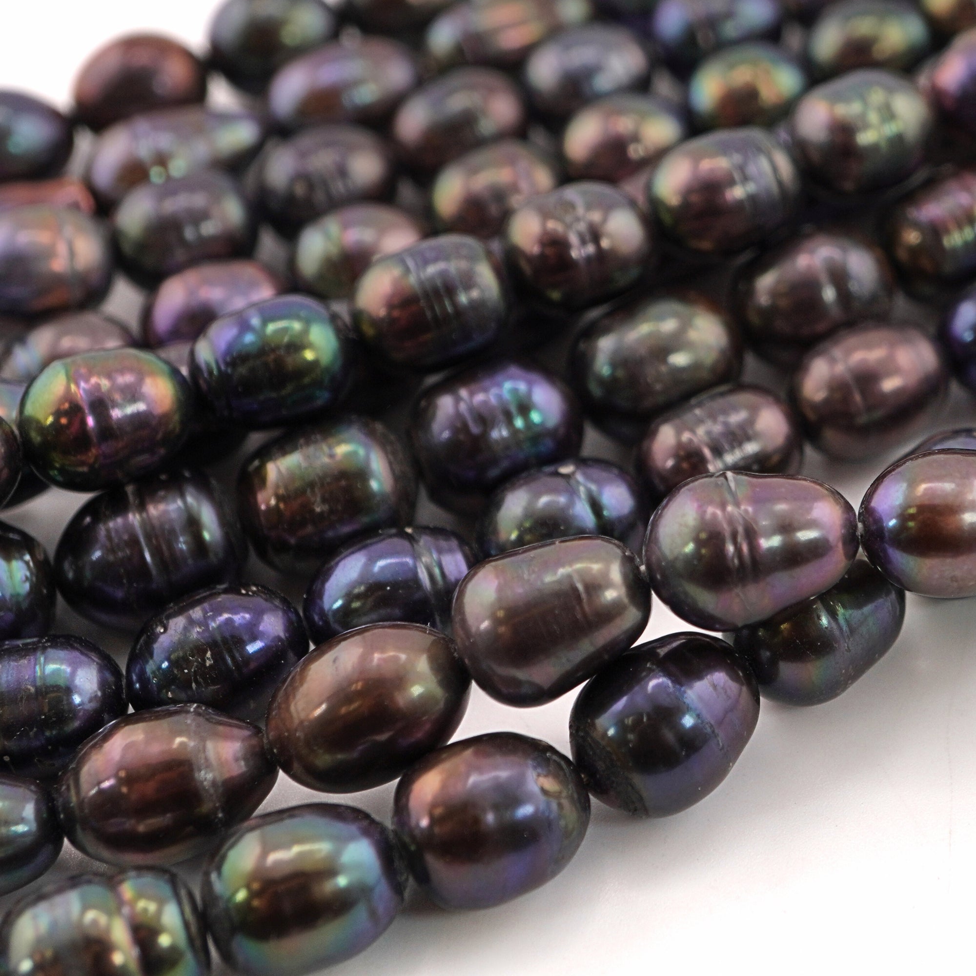 Natural Freshwater Peacock Pearls