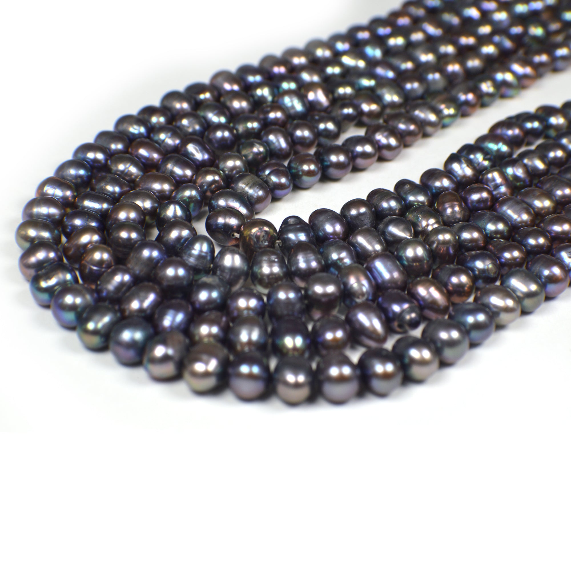 Navy blue pearl beads wholesale