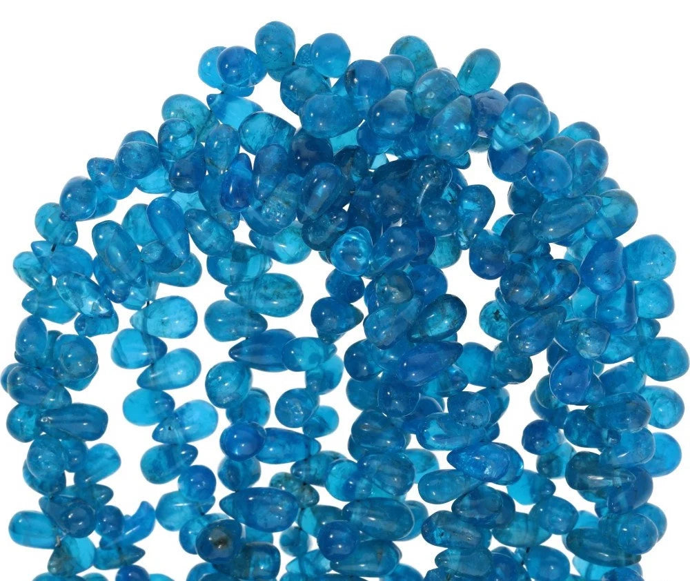 Neon Blue Apatite Teardrop