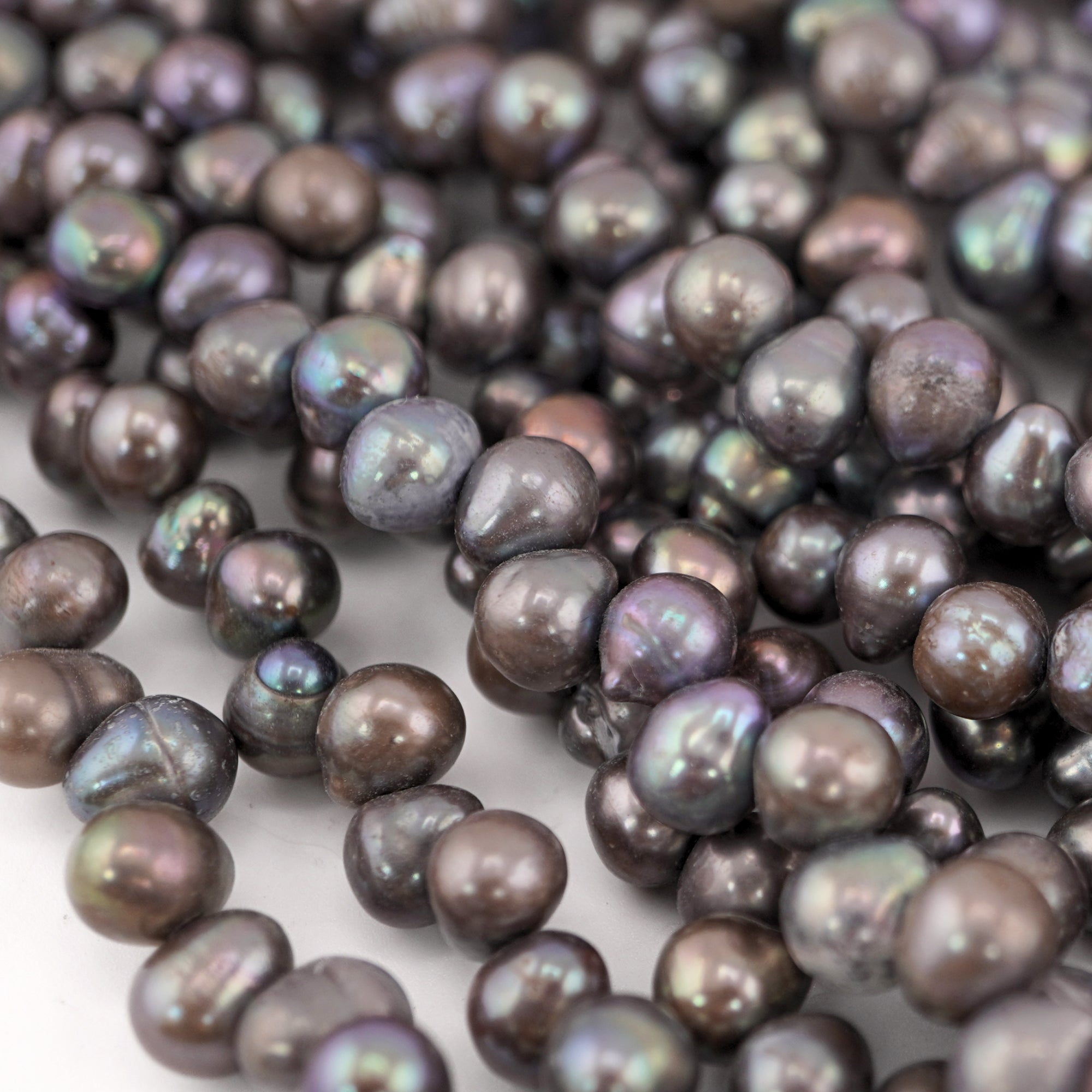 Peacock freshwater pearl beads for sale