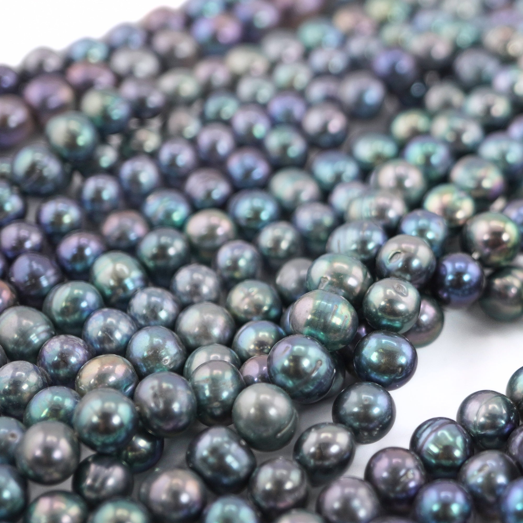 Premium Wholesale Peacock Freshwater Pearls Beads