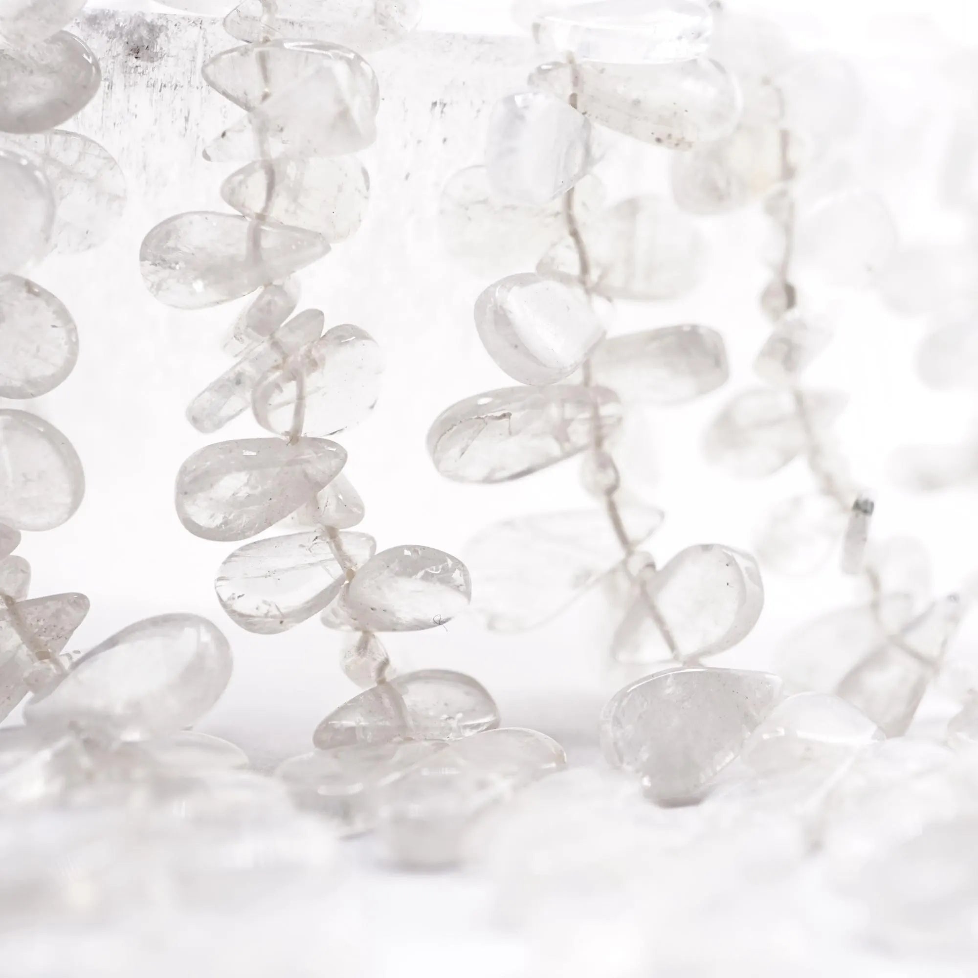 Rainbow moonstone smooth beads wholesale strand