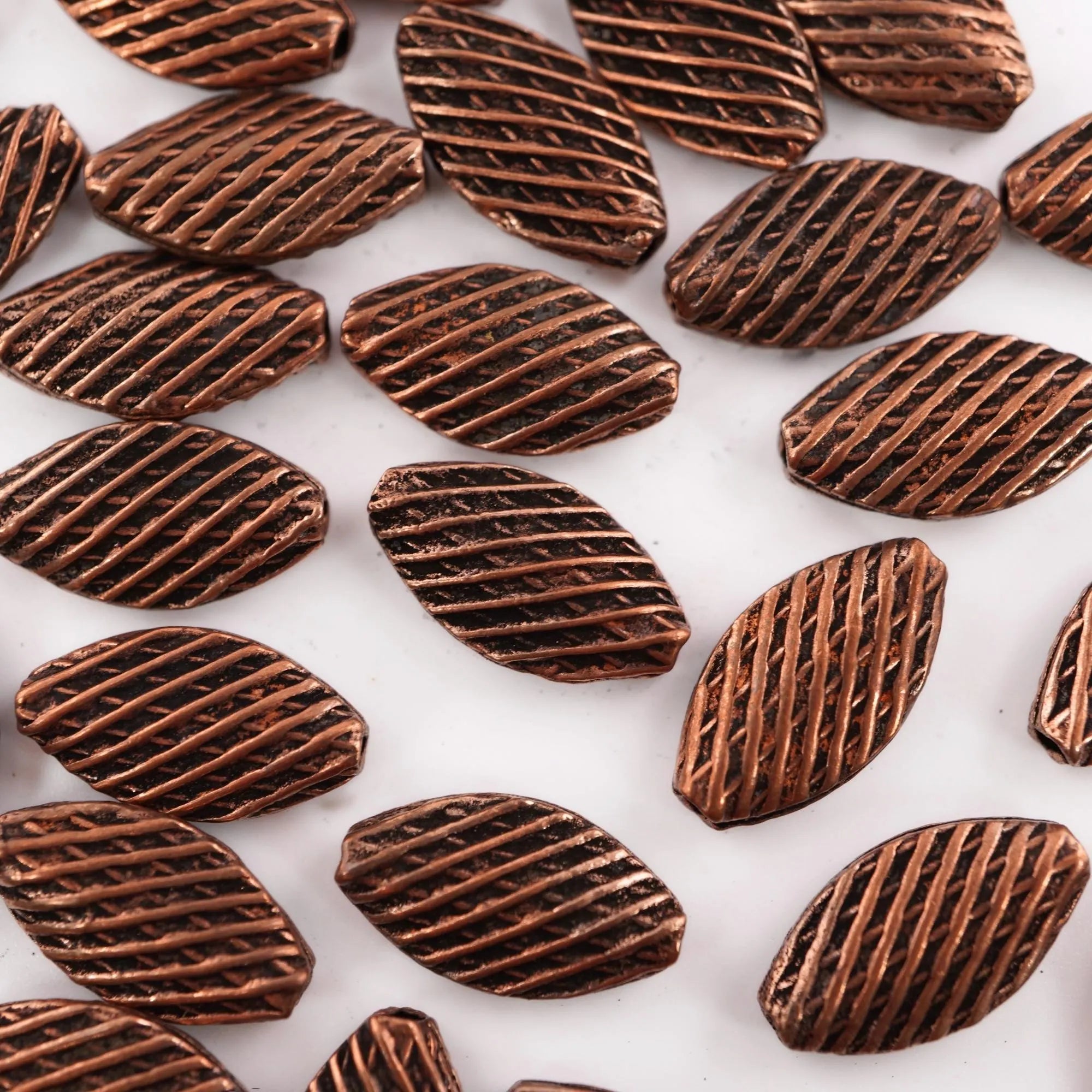 Real Copper Beads for Jewelry Making