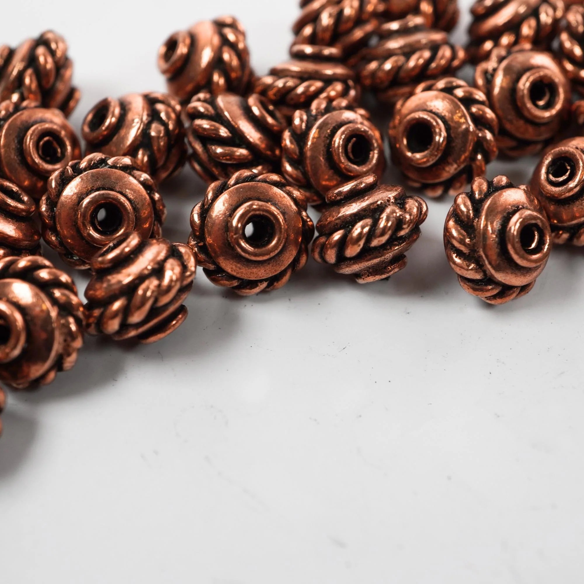 Real Copper Heishi Beads for Jewelry Making