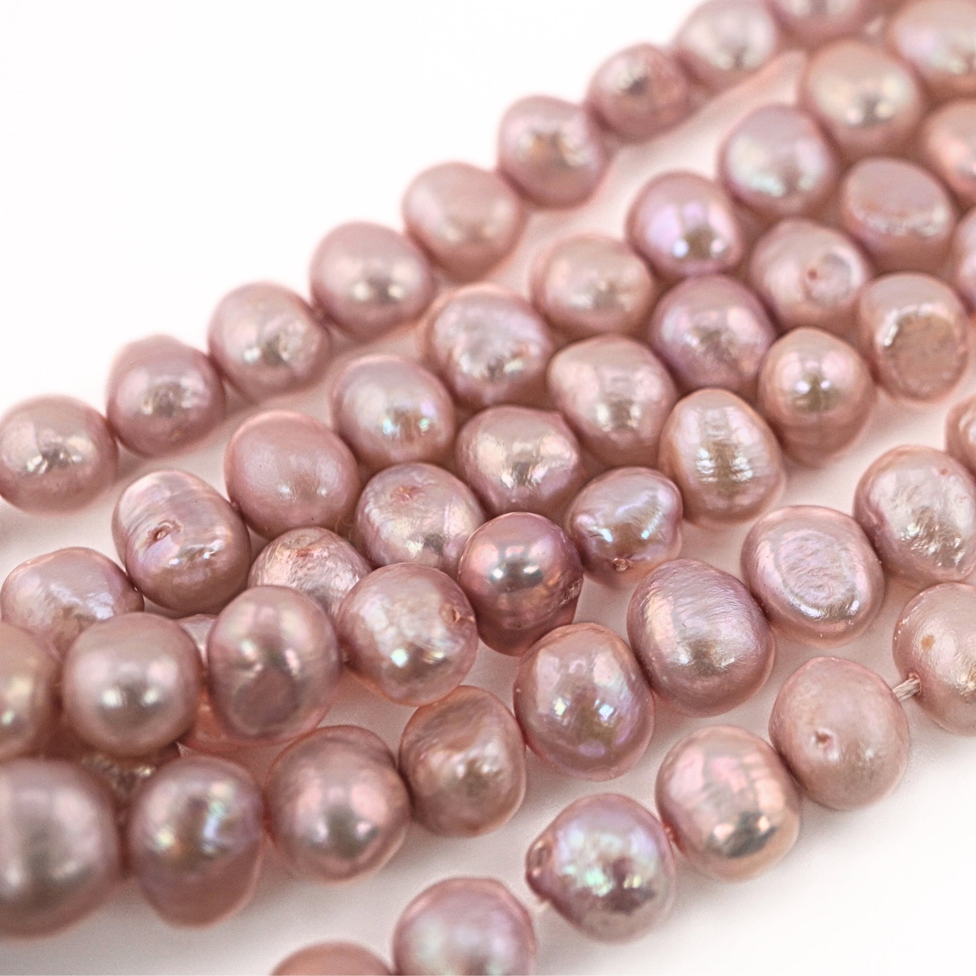 Real Freshwater Pearl Beads with Shine