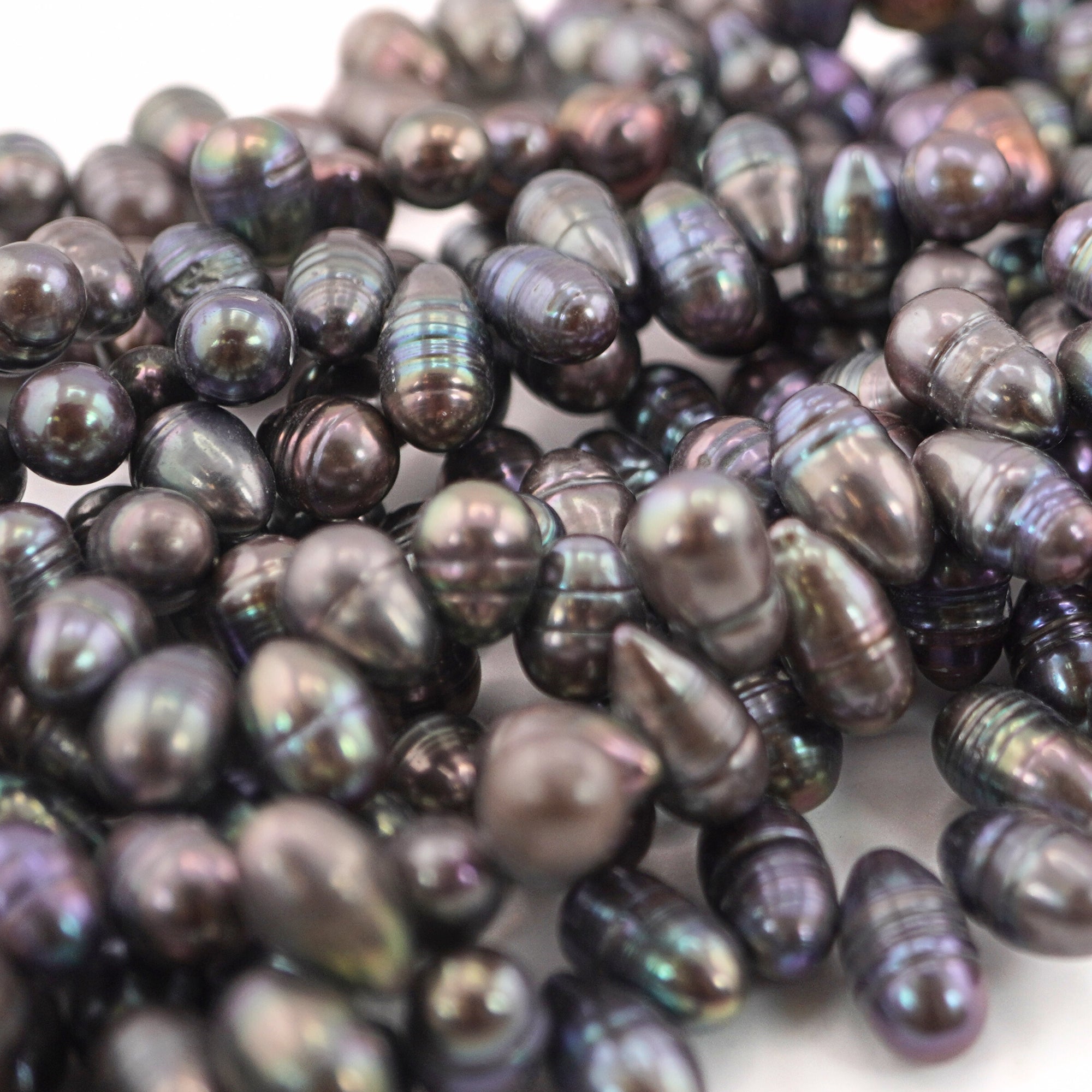 Real peacock freshwater pearls