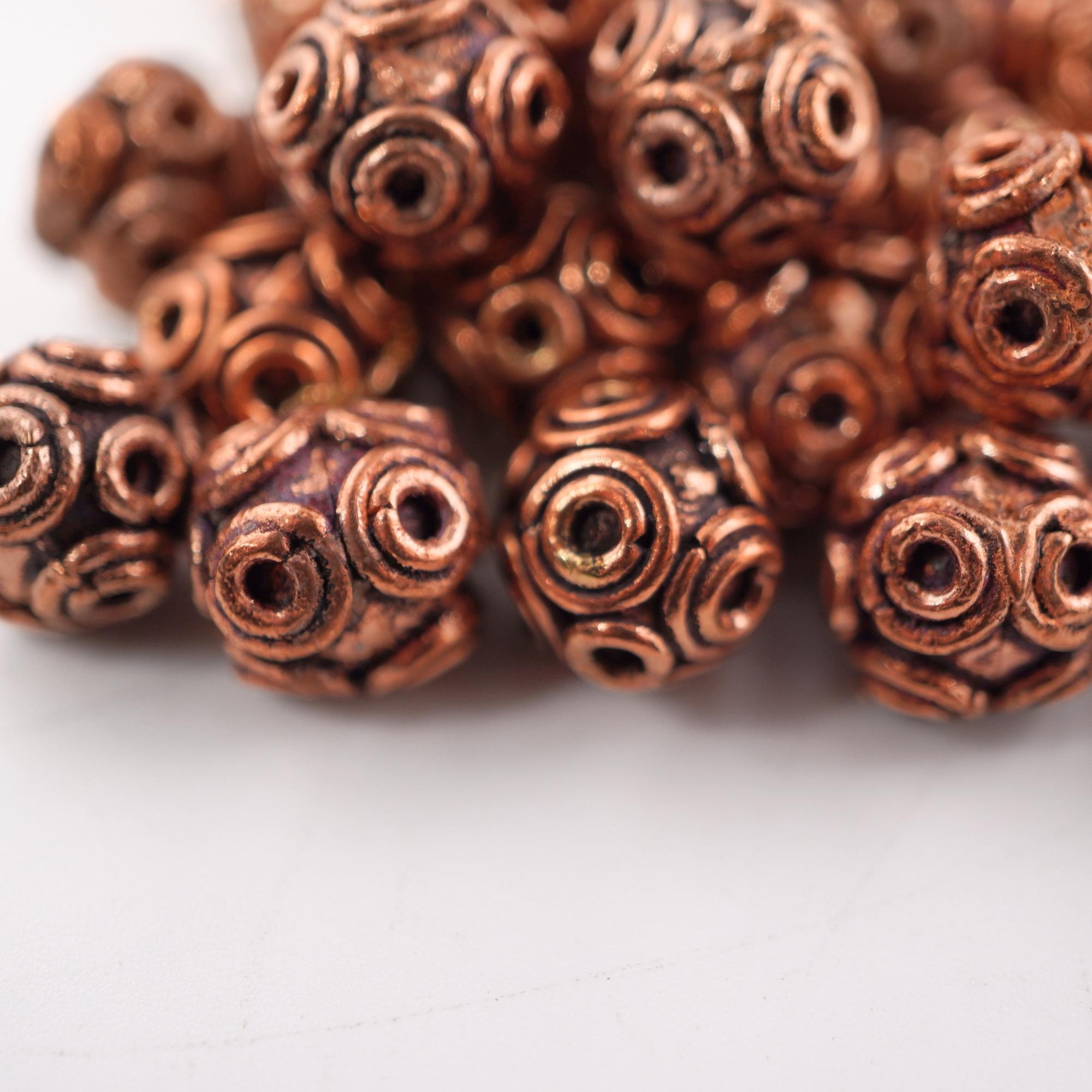 Religious Copper Beads for Craft Supplies