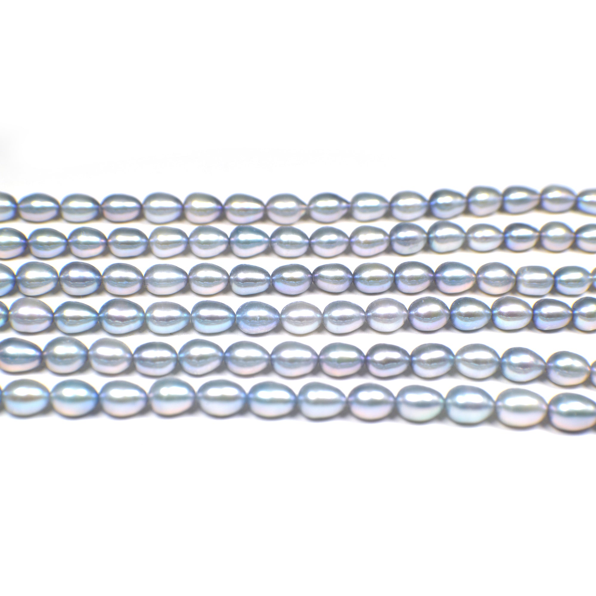 Rice shape pearl beads