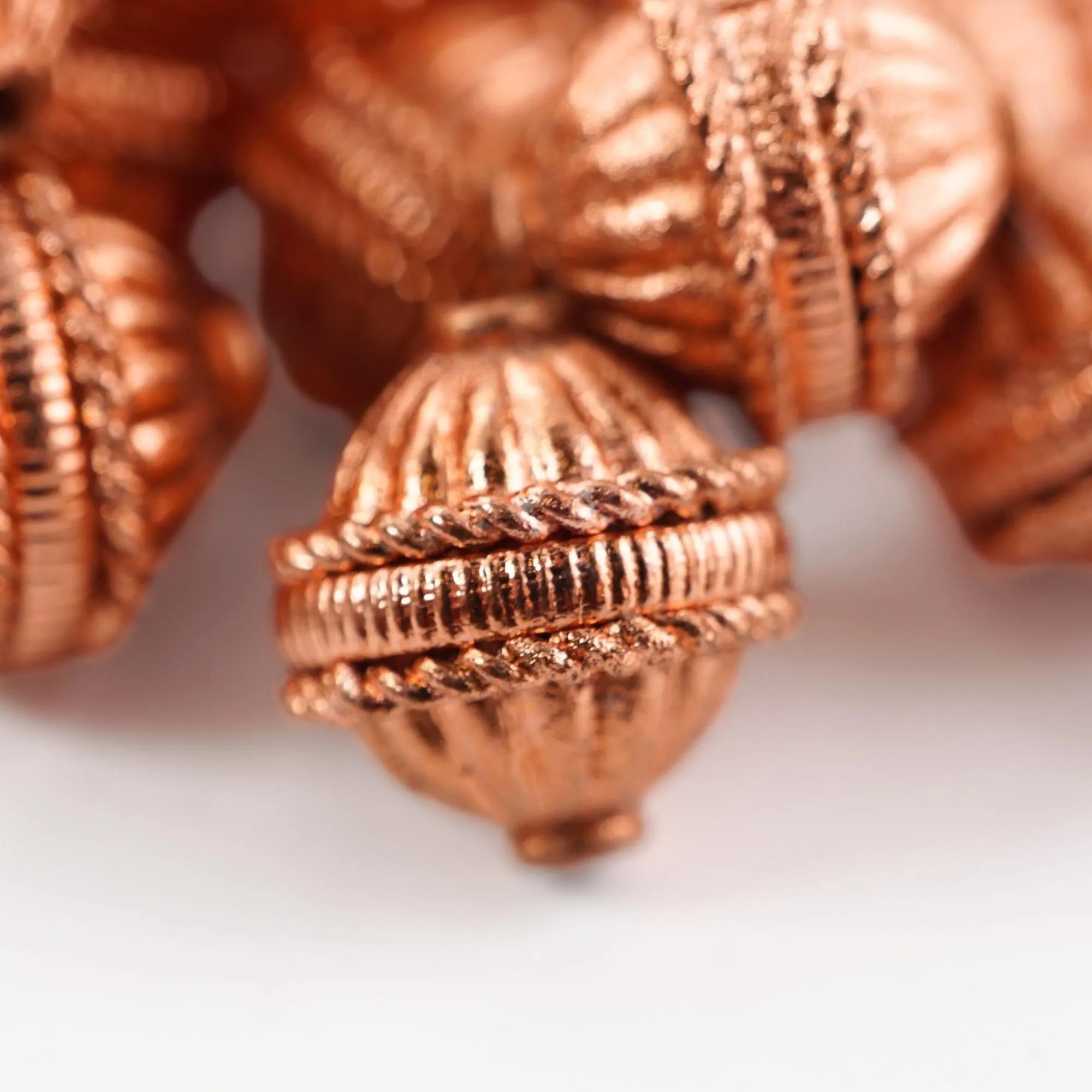 Rustic Copper Bead Set