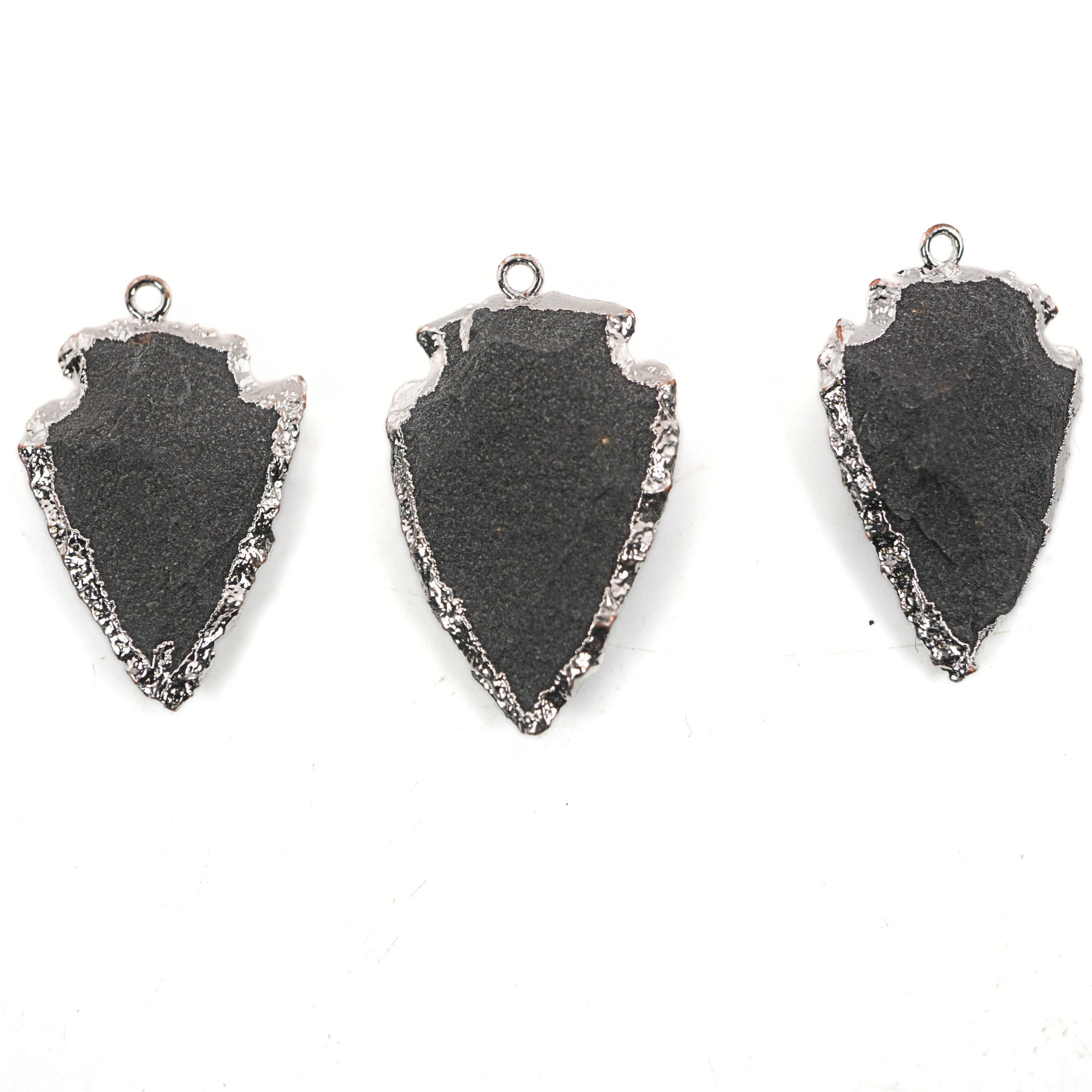 Silver Electroplated Gemstone Pendant