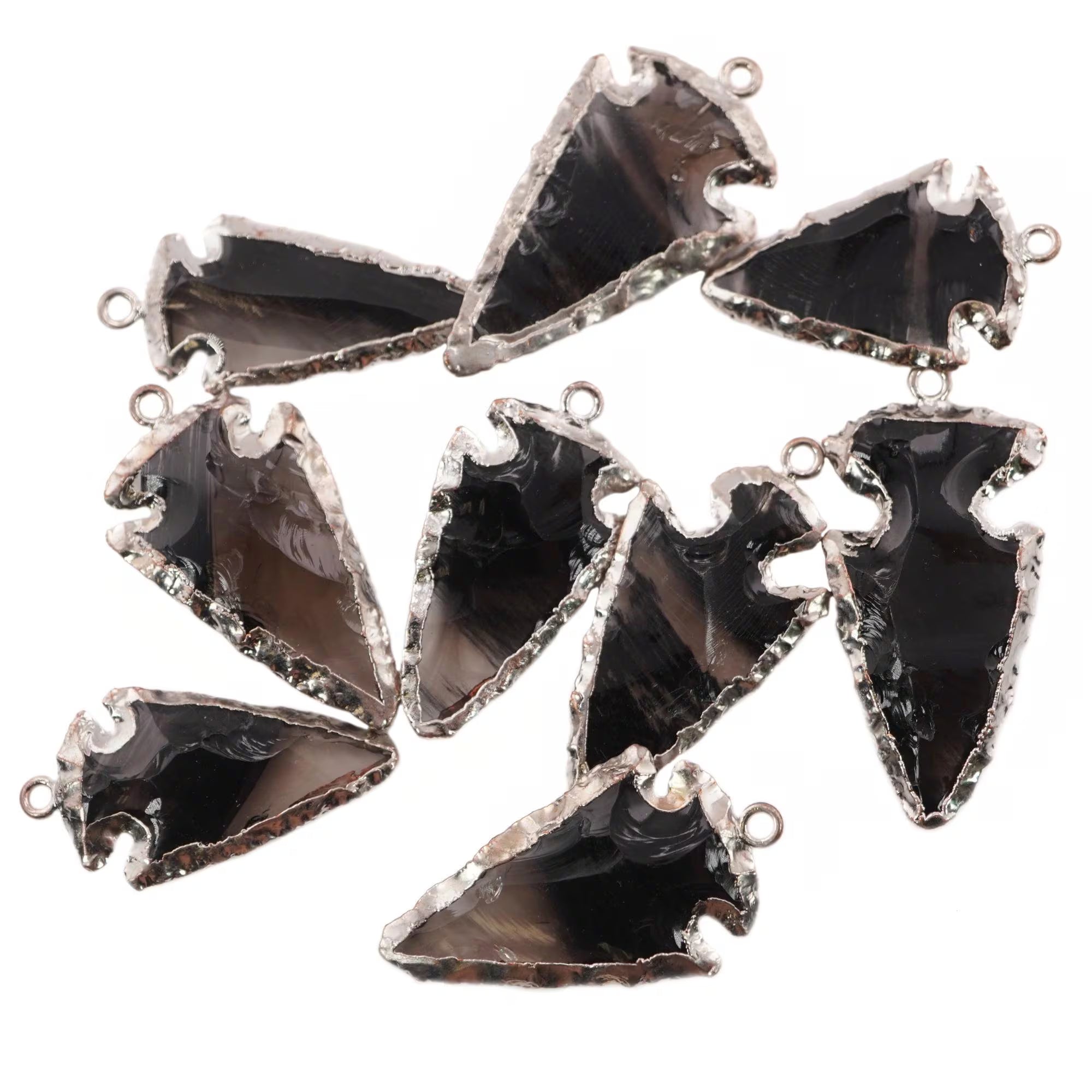 Smoky Quartz Arrowhead Shape