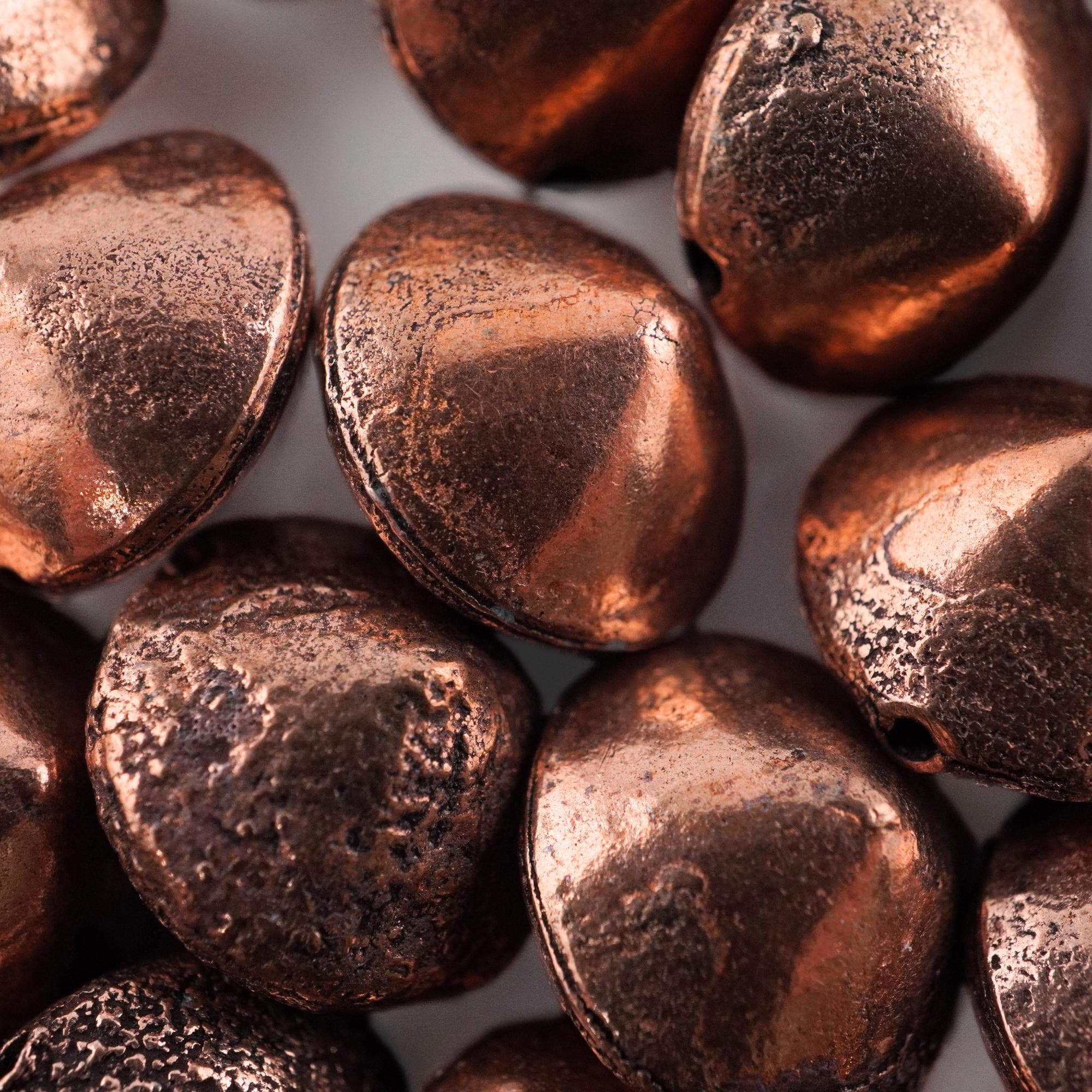 Smooth Saucer Shape Beads DIY Craft Supplies