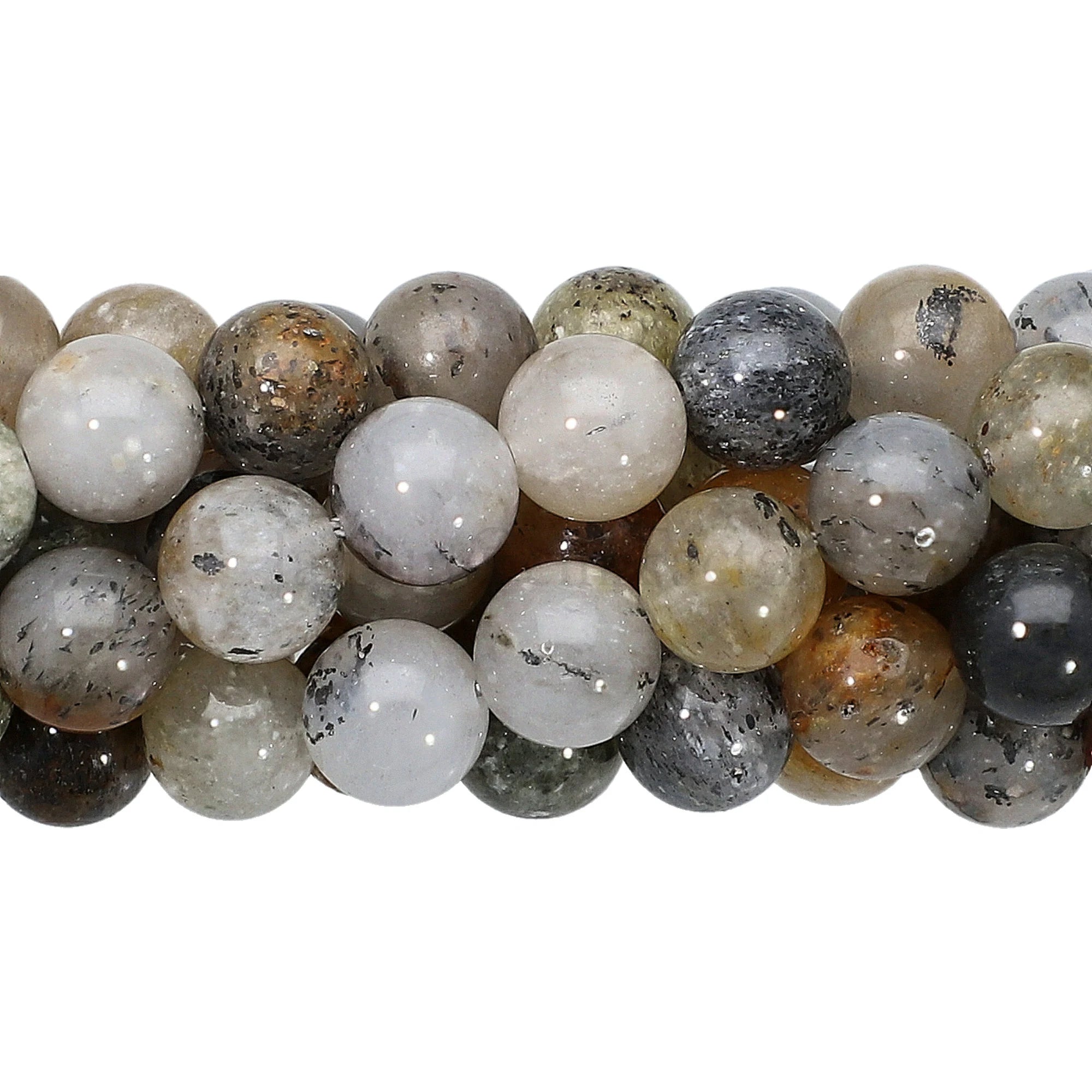 Sunstone Smooth Round Shape Loose Gemstone Strand Beads