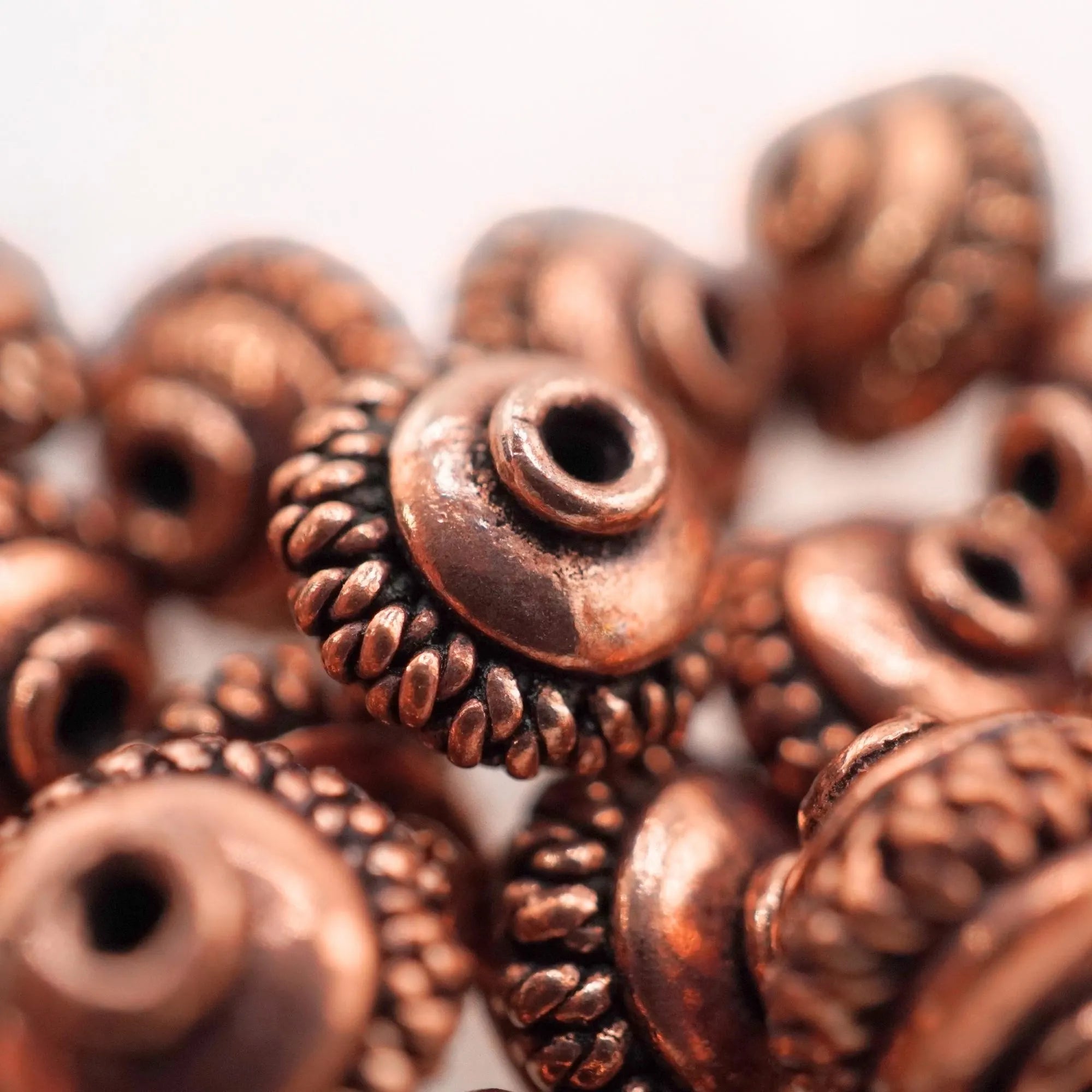 TierraCast Rococo Rondelle Beads