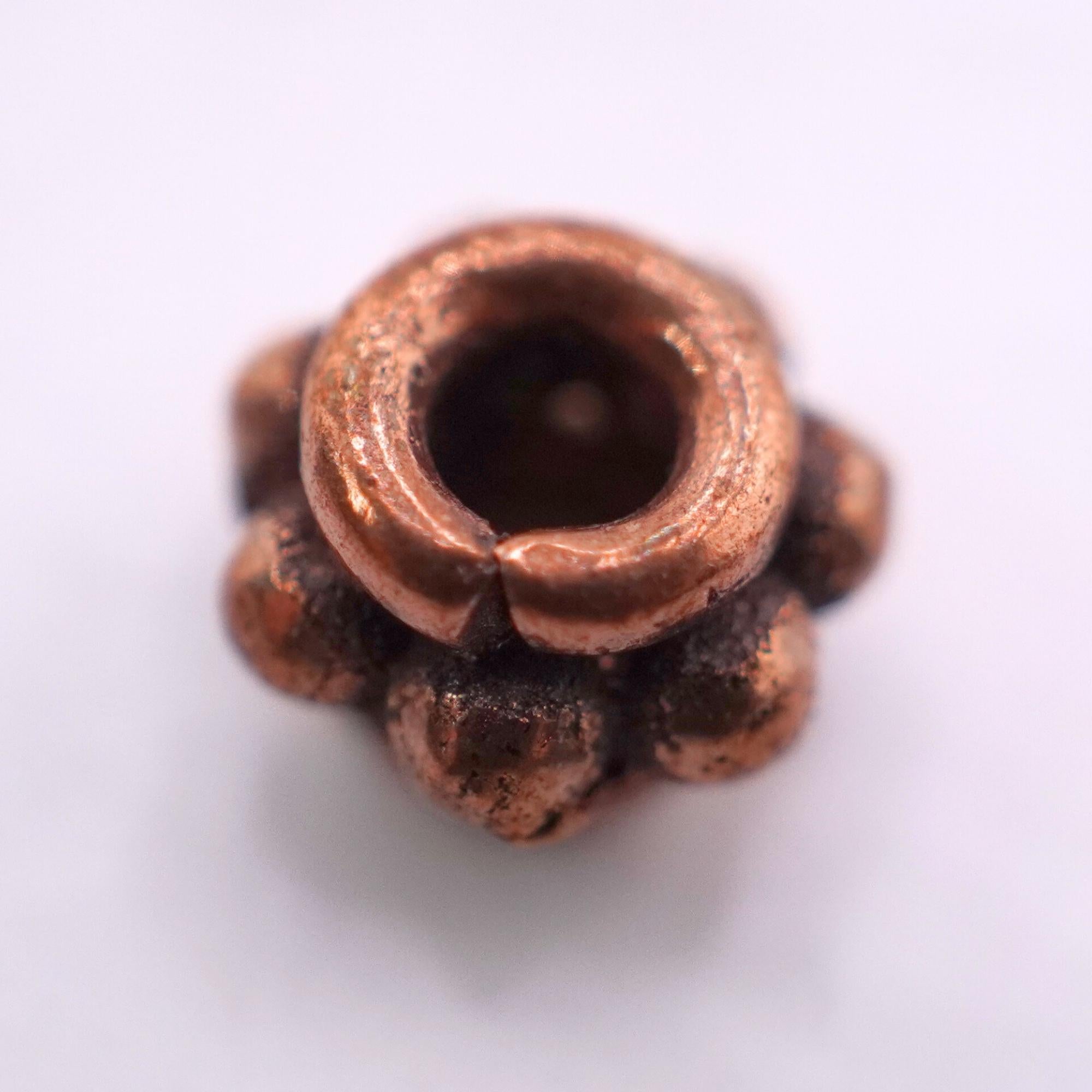 TierraCast flower spacer beads