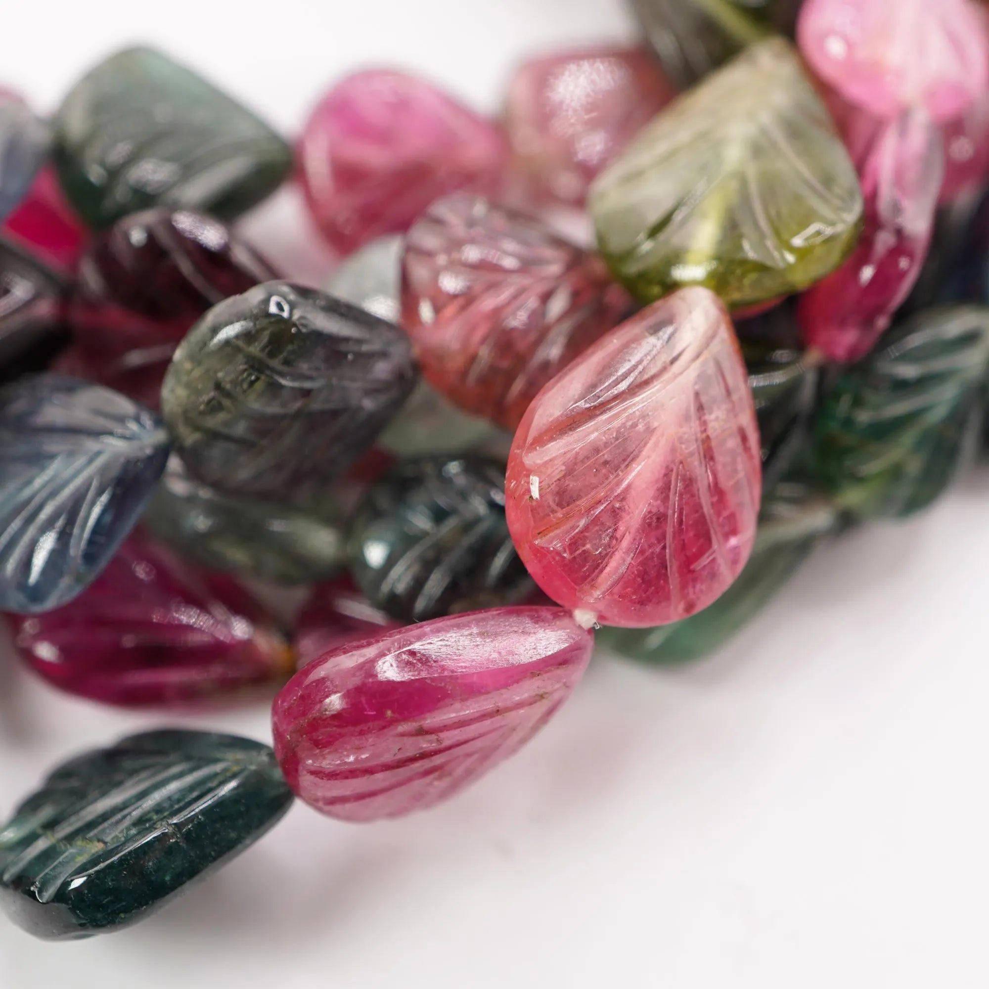 Tourmaline Color Gemstone Beads for Jewelry Making