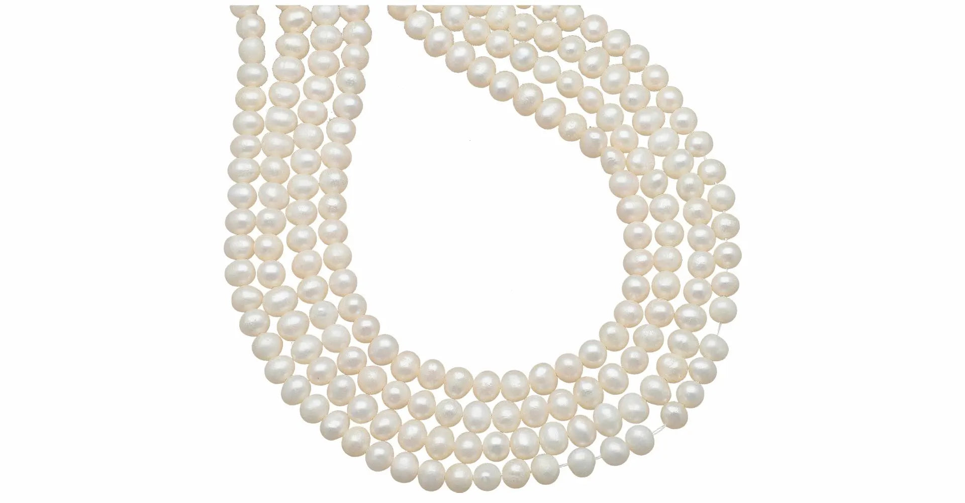 White Potato Freshwater Pearl