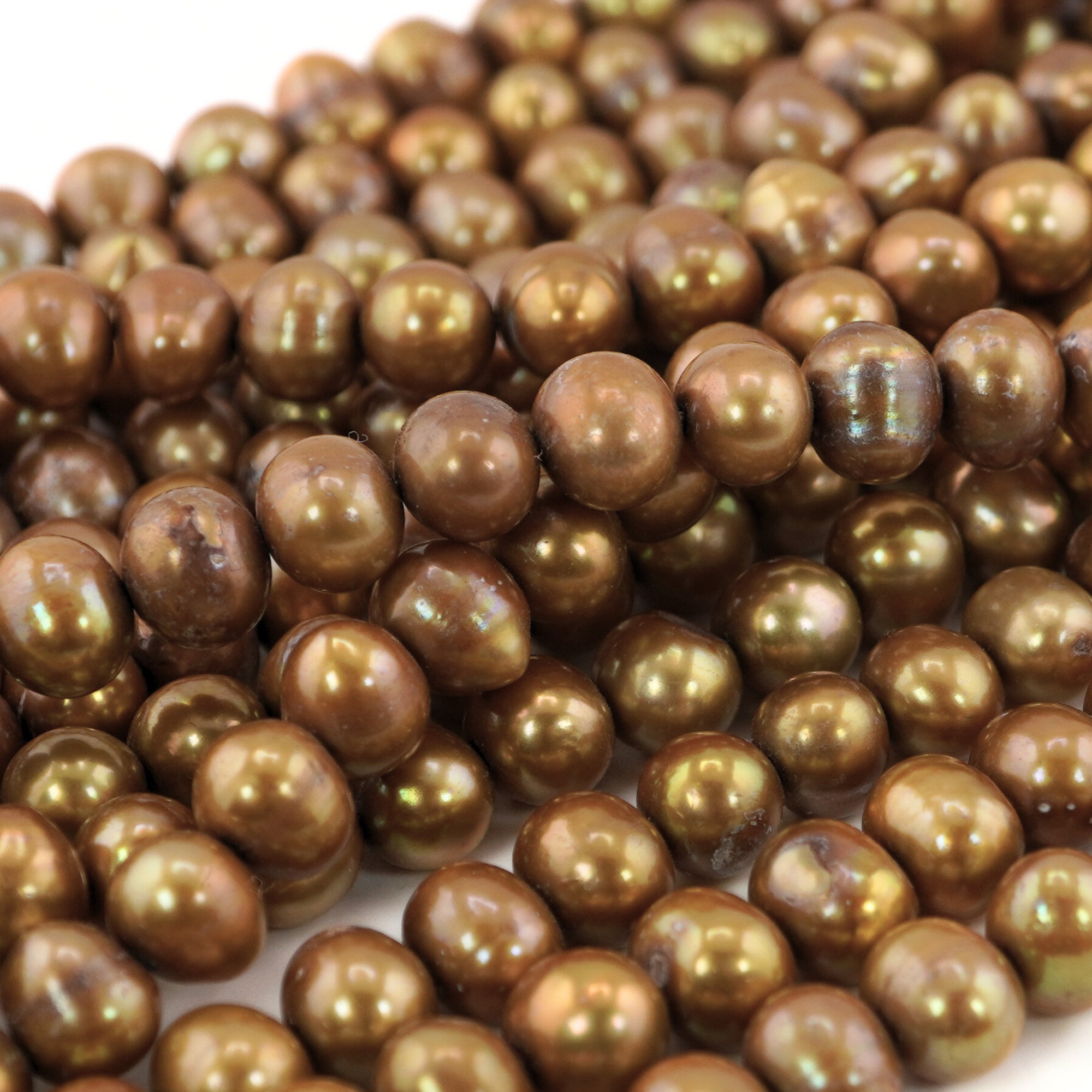 Wholesale Golden Freshwater Pearls