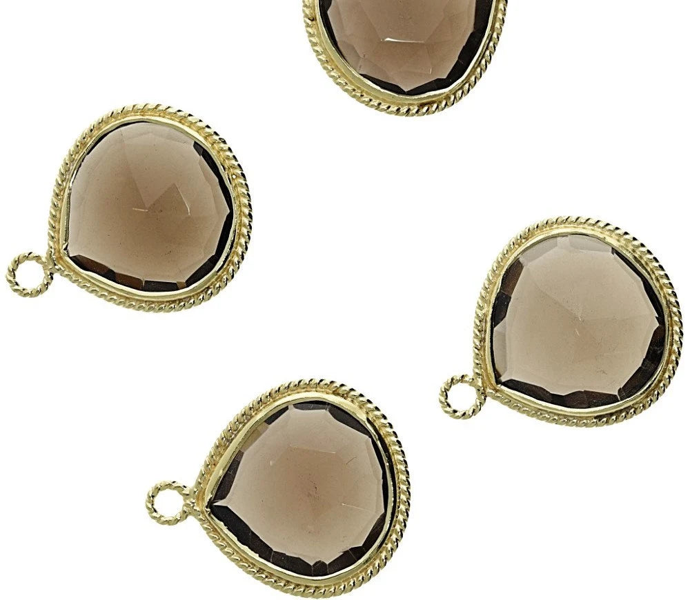 gemstone heart shape pendant for jewelry