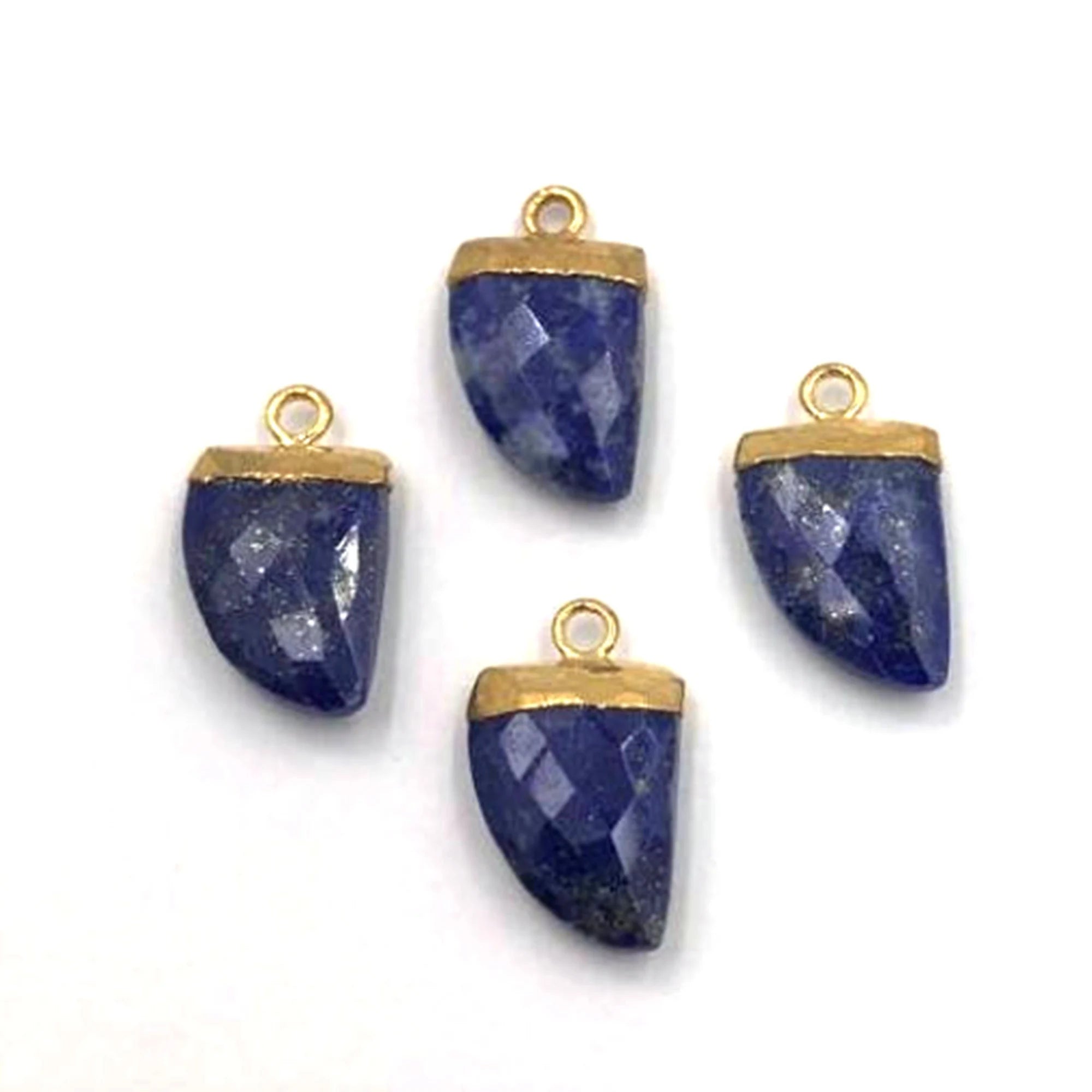 gemstone pendant lapis lazuli stone