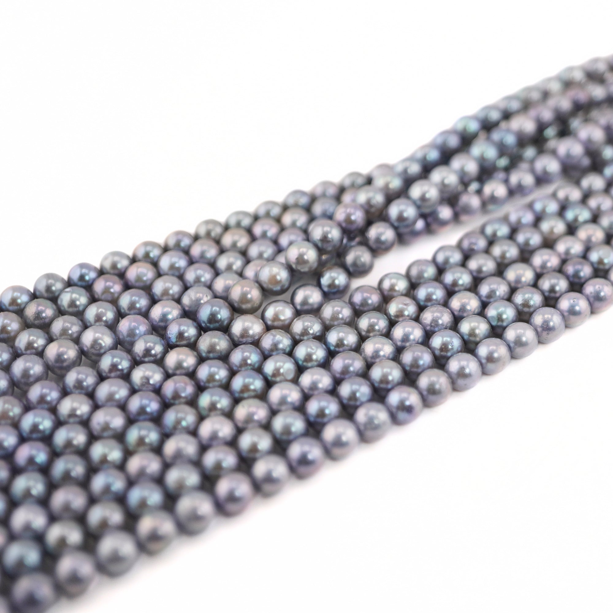 high luster 5MM peacock pearls