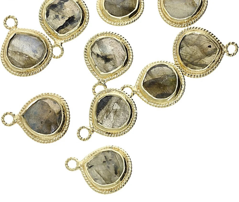 labradorite gemstone pendant for crafting