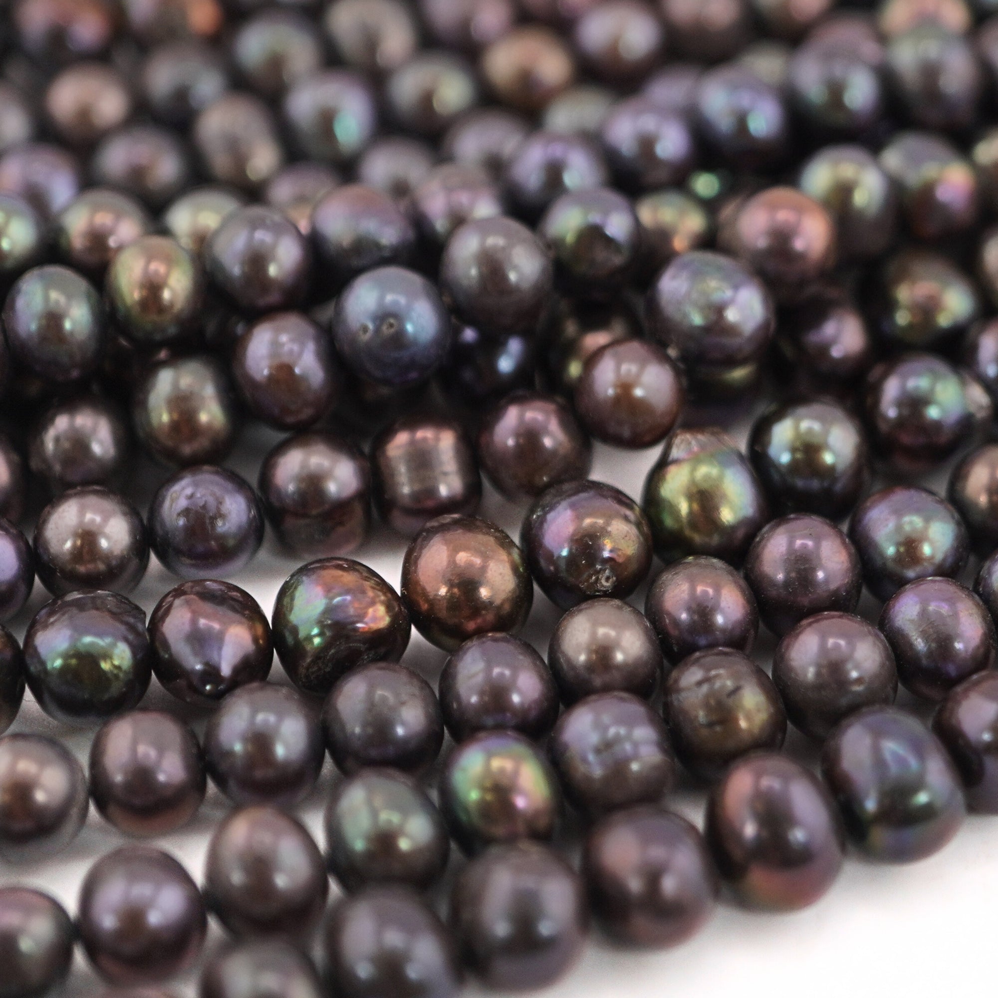 natural peacock pearls beads