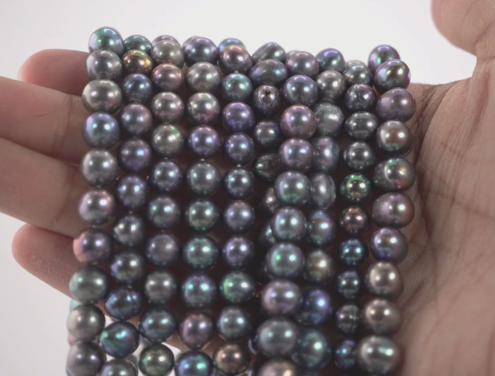 freshwater pearl beads 9x8mm