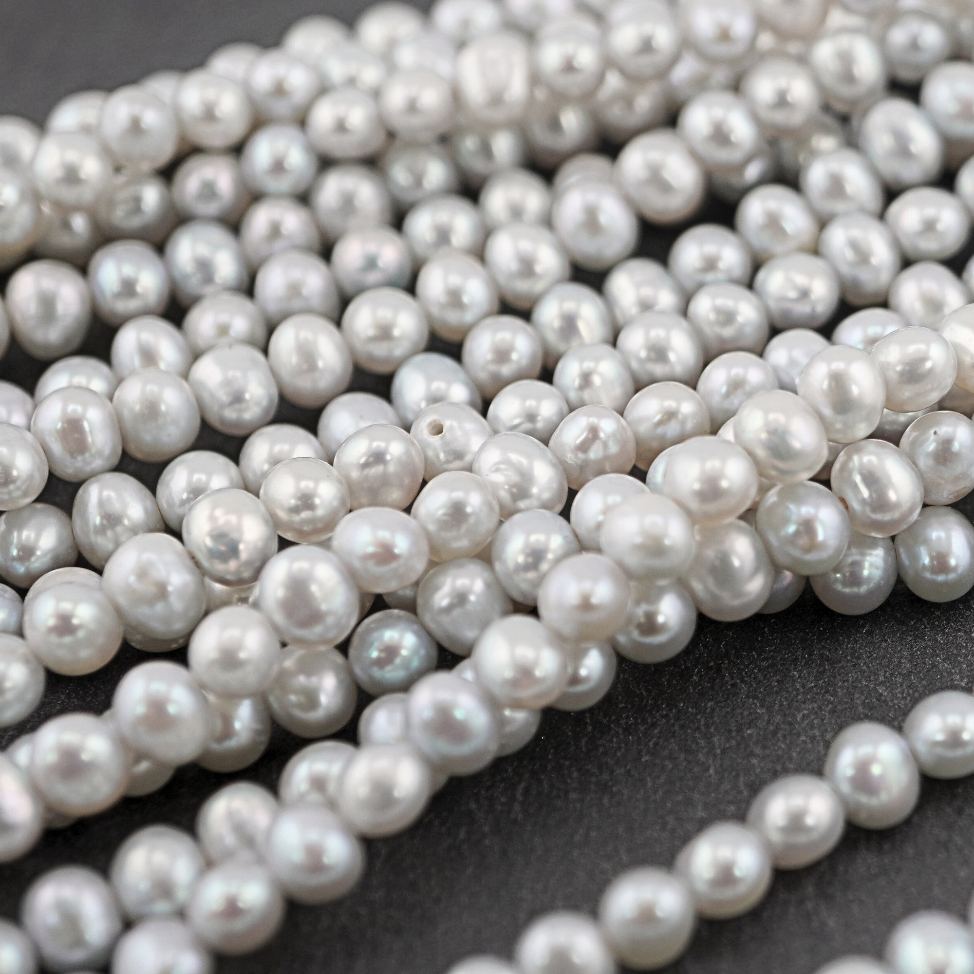 smooth round beads for handmade jewelry