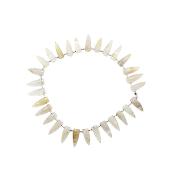 15x5-17x5MM Golden Rutilated Quartz Beads