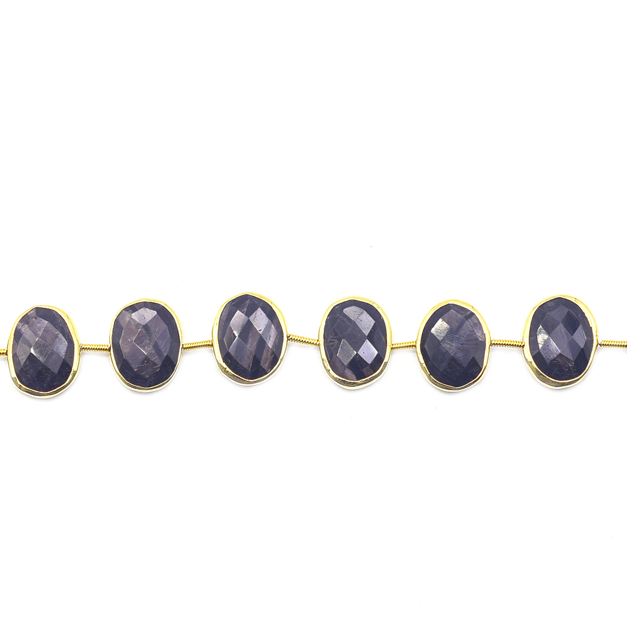 Silver vermeil hypersthene